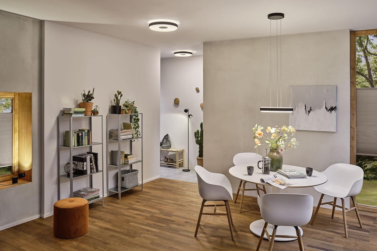 Paulmann 79775 Piantana LED Puric Pane 2x300lm, Nera - immagine 4