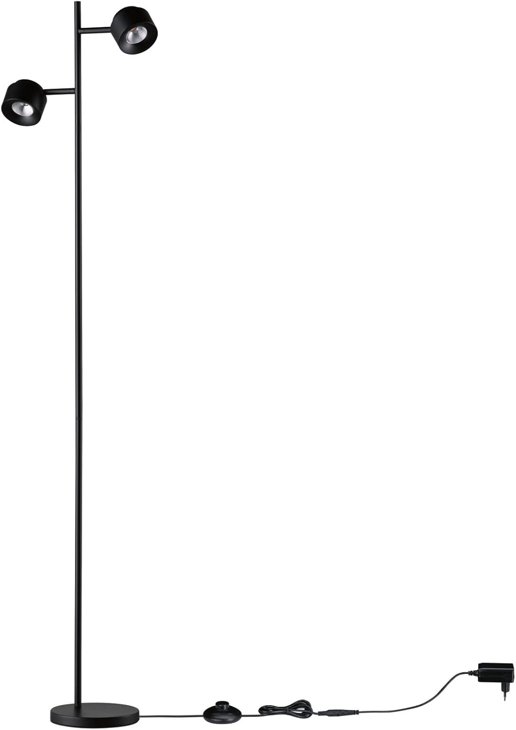 Paulmann 79775 Piantana LED Puric Pane 2x300lm, Nera - immagine 9