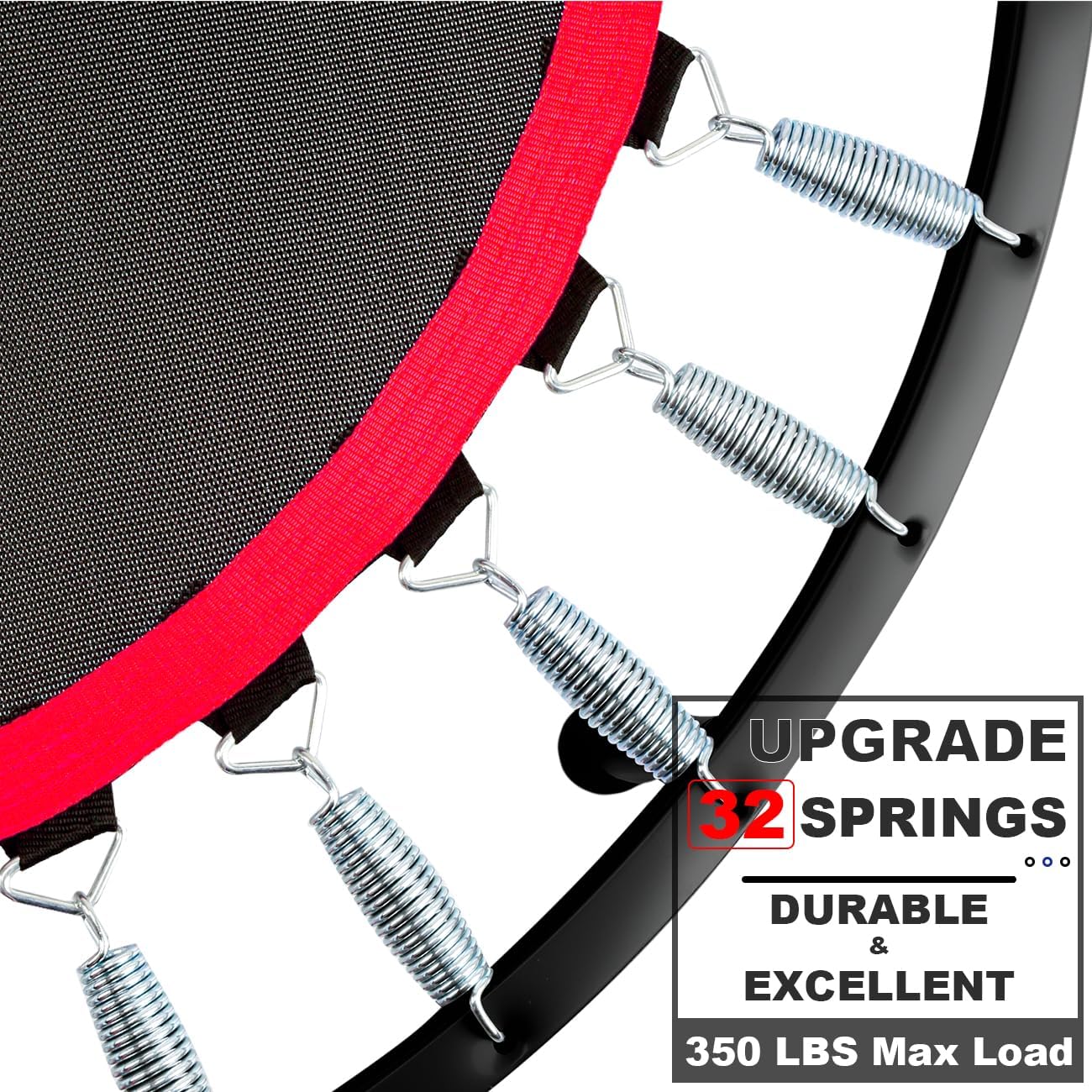 Darchen Mini Trampolino Rebounder 200kg per Adulti - immagine 3