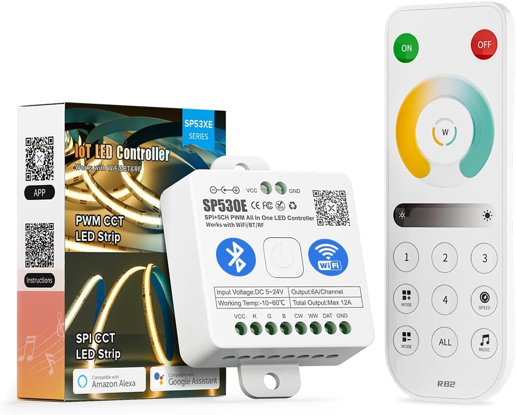 Btf-lighting Kit Controllo LED 4 Zone 2.4GHz RF - immagine 1