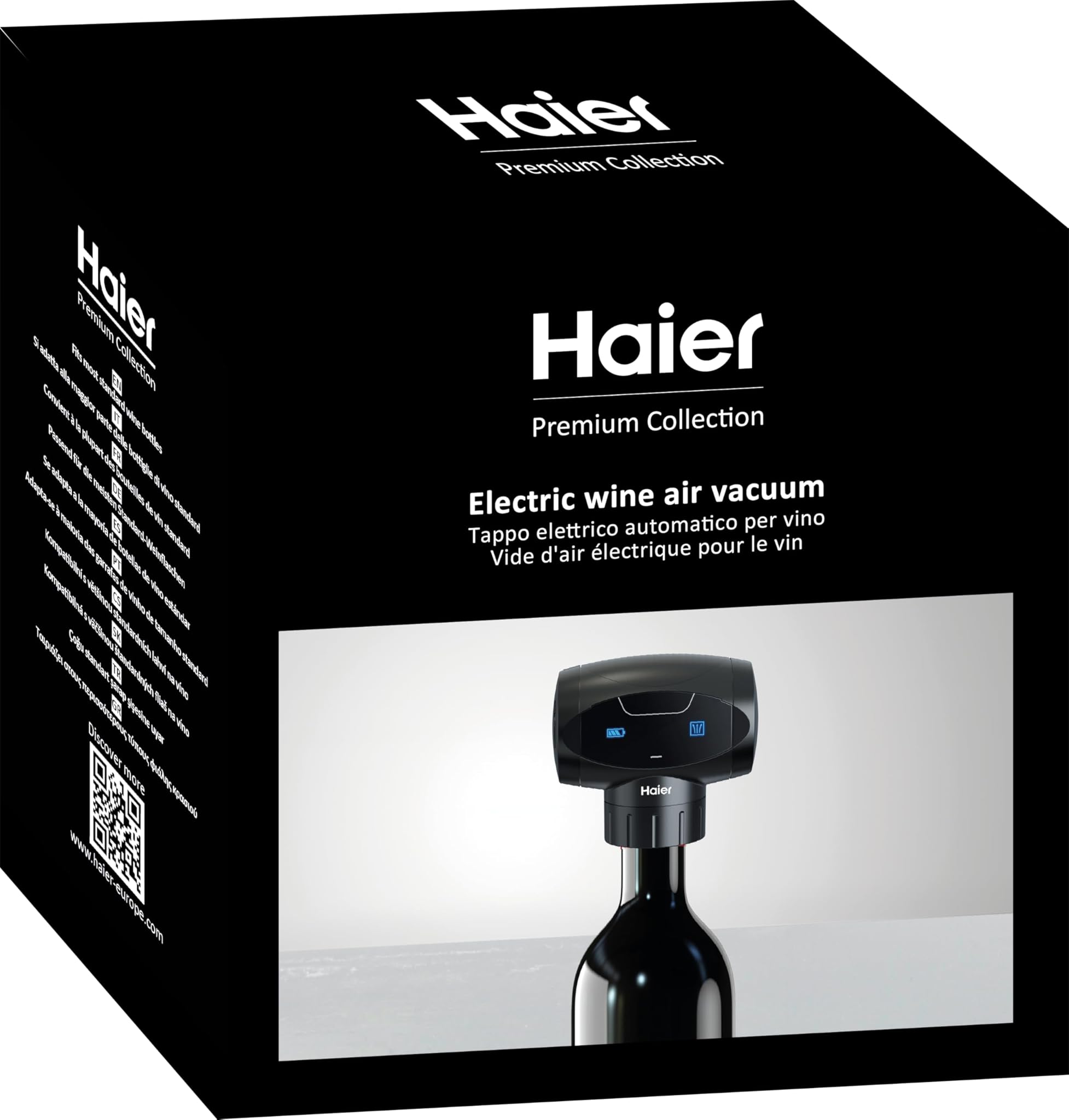Haier Tappo Elettrico Sottovuoto per Vino