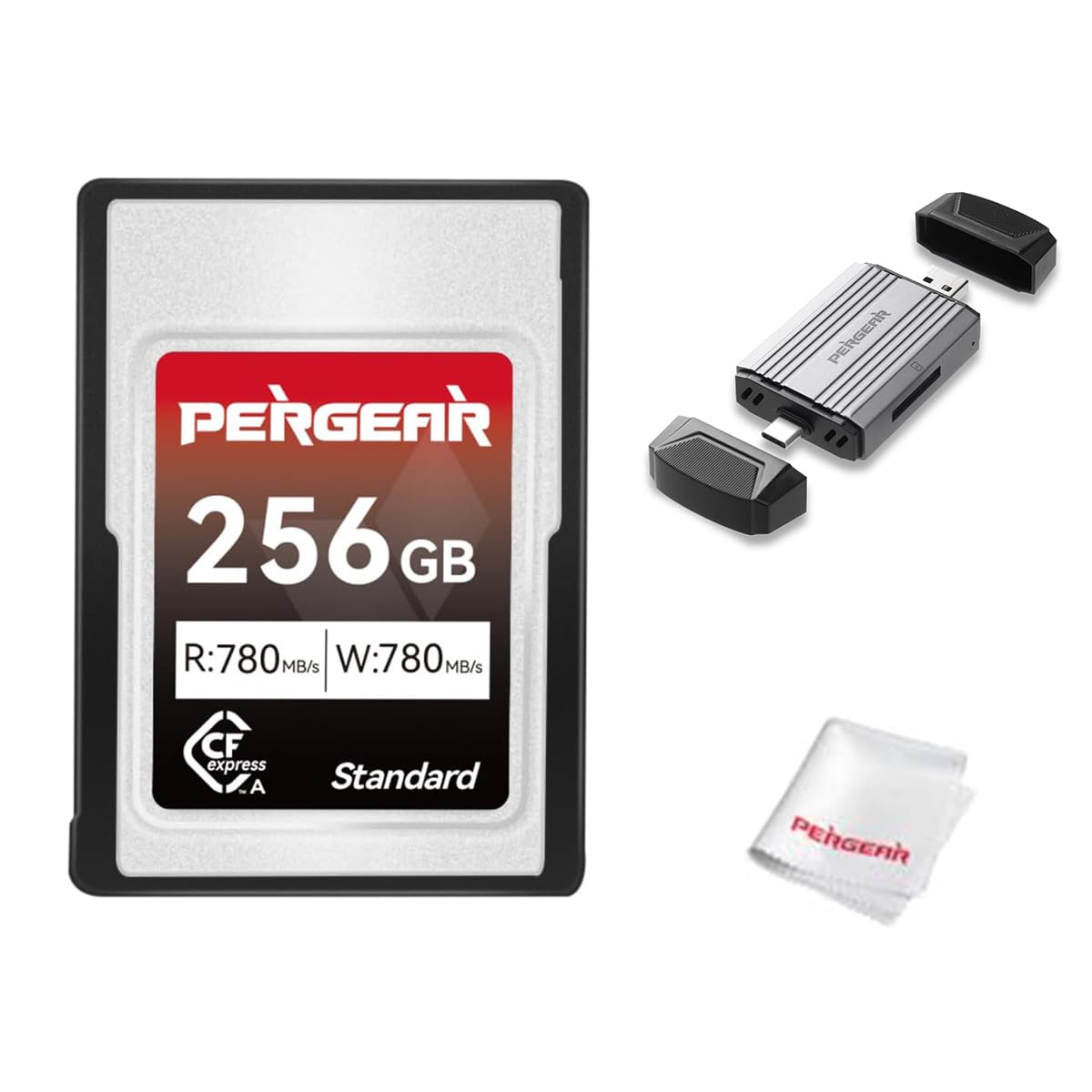 Pergear Scheda di Memoria CFexpress Tipo A 256GB