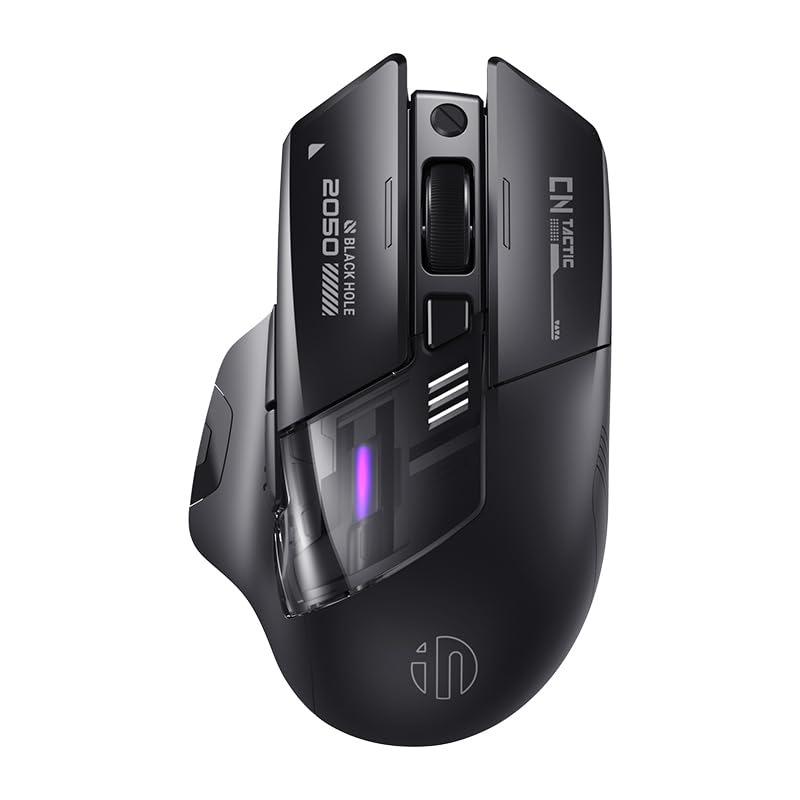 Inphic A9 Explorer - Mouse Bluetooth 5.0/2.4G Ricaricabile