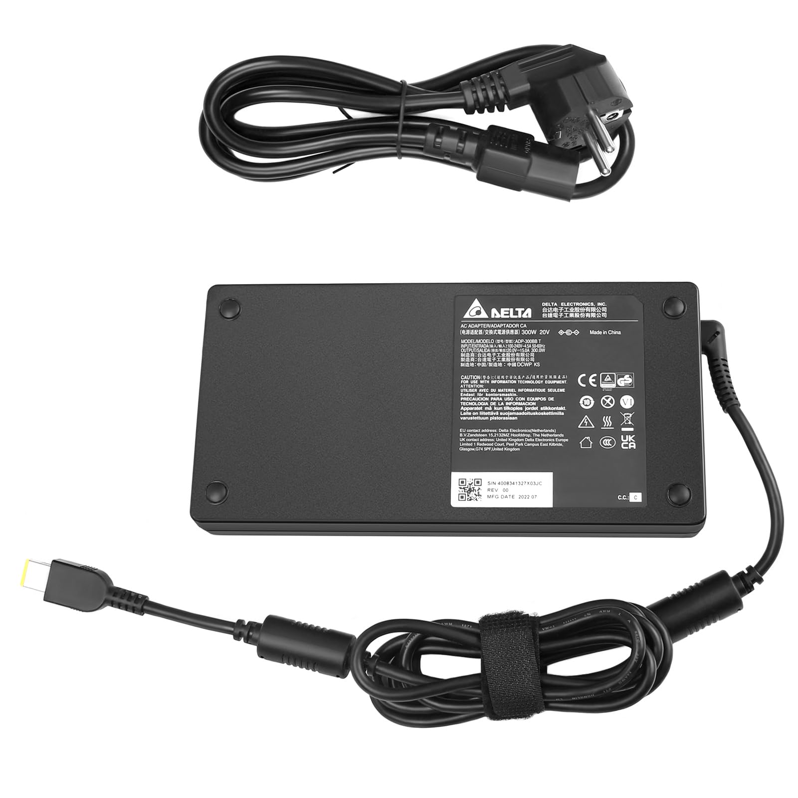 Caricatore Alimentatore 300W per Lenovo Legion e IdeaPad