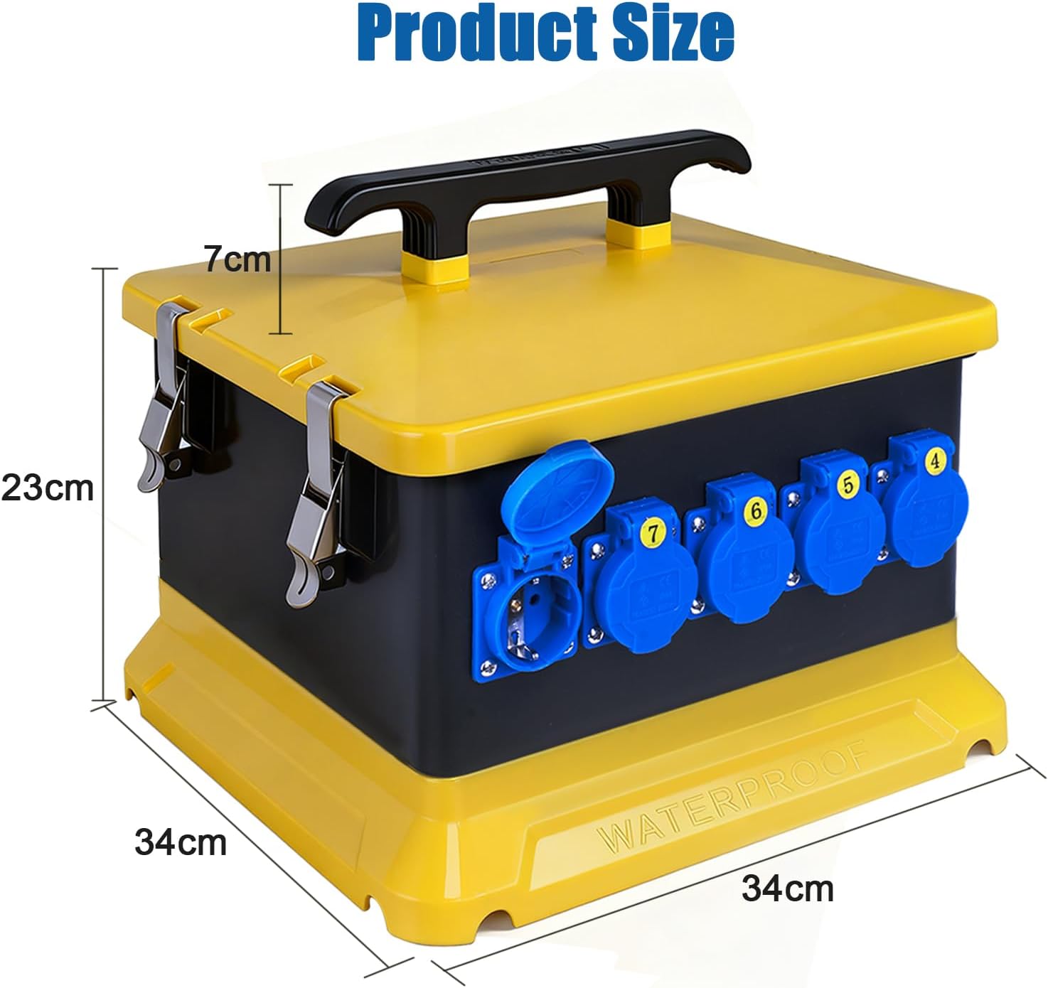 Distributore di Corrente da Cantiere 30 Moduli IP54 - immagine 6