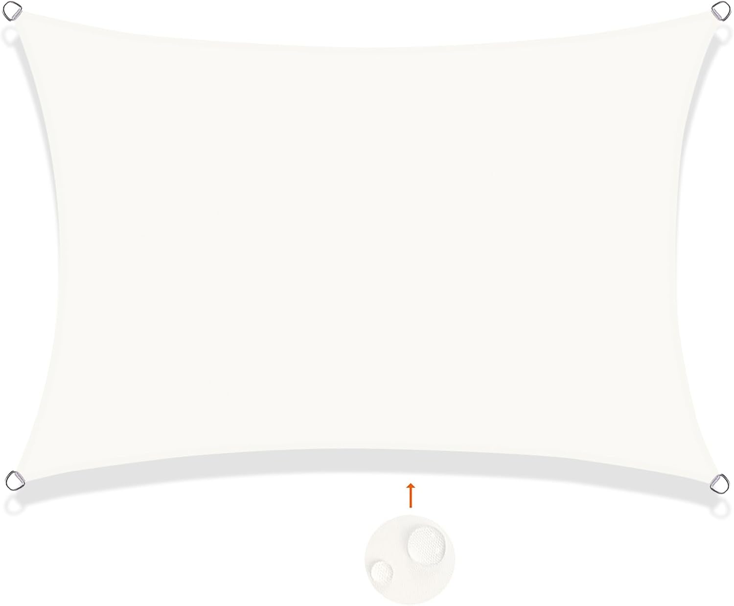 Sunny Guard Tenda a Vela Rettangolare 3x5m Impermeabile - immagine 1