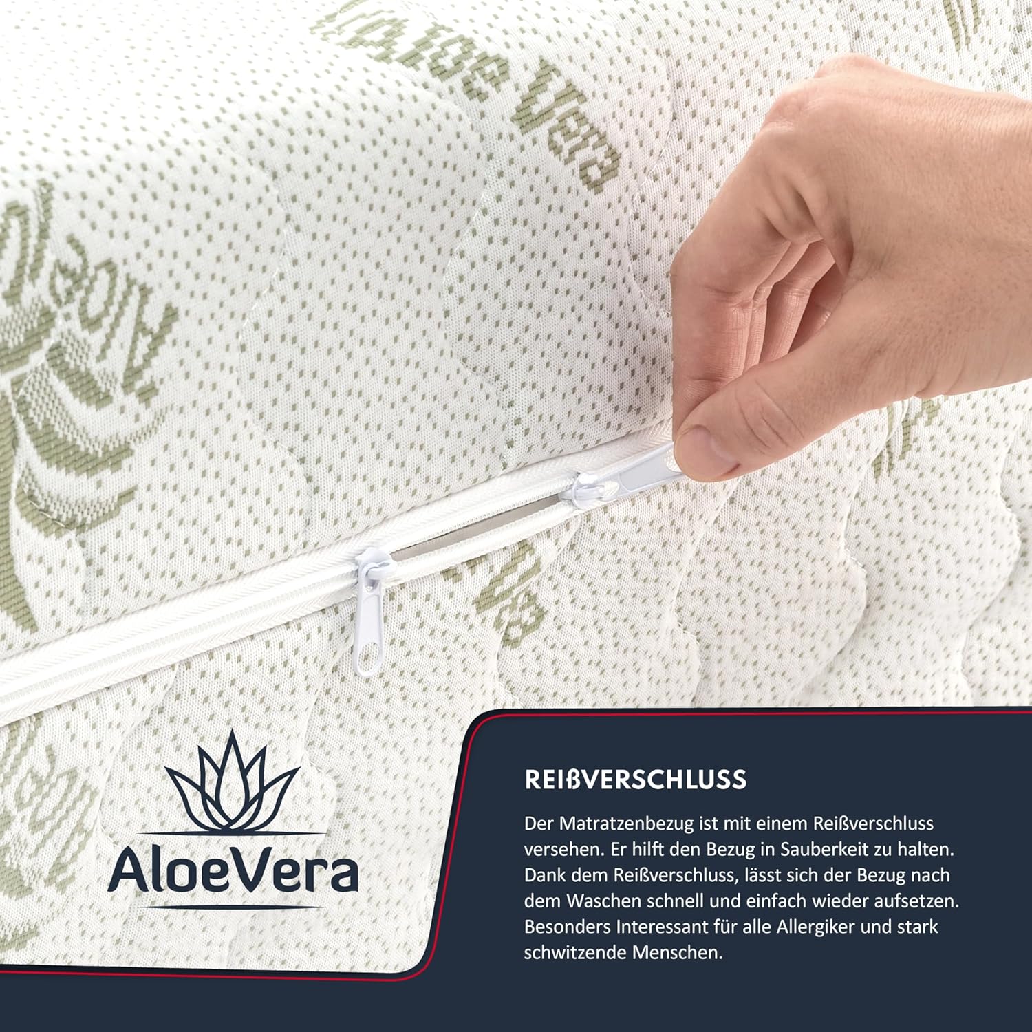 Fdm Materasso 100x200cm, Altezza 24cm - immagine 7