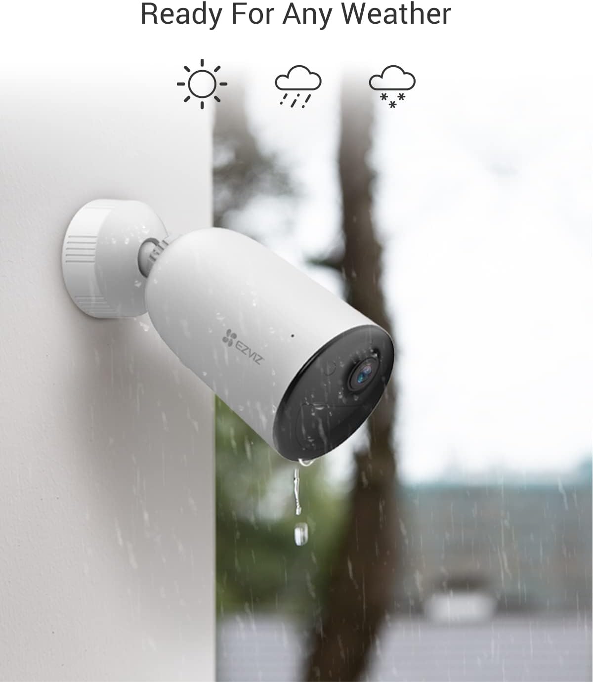 Ezviz CB3 Telecamera Wi-Fi Esterno a Batteria - immagine 7