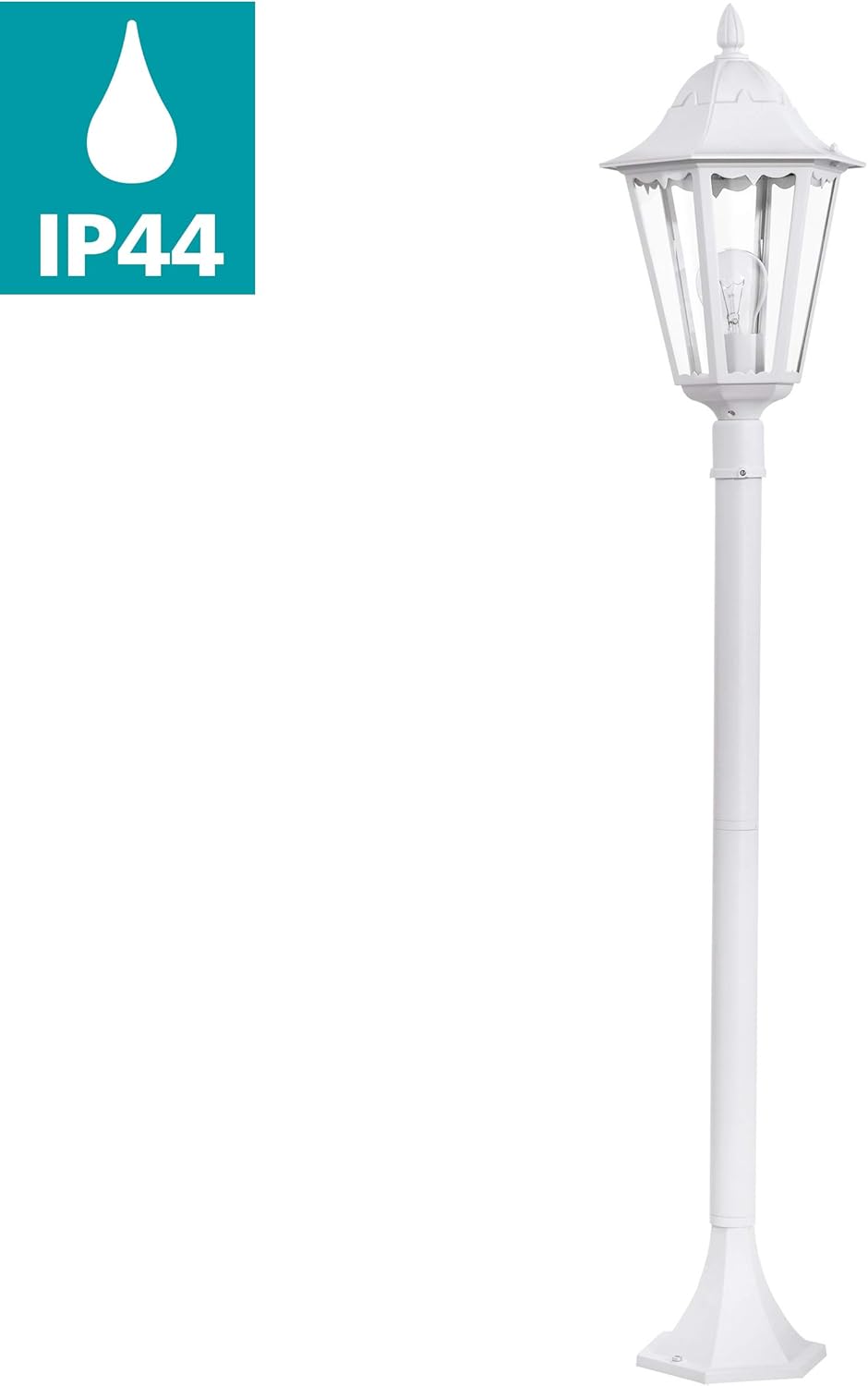 Eglo NAVEDO Lampada a Stelo E27. 60 W, Bianco - immagine 2