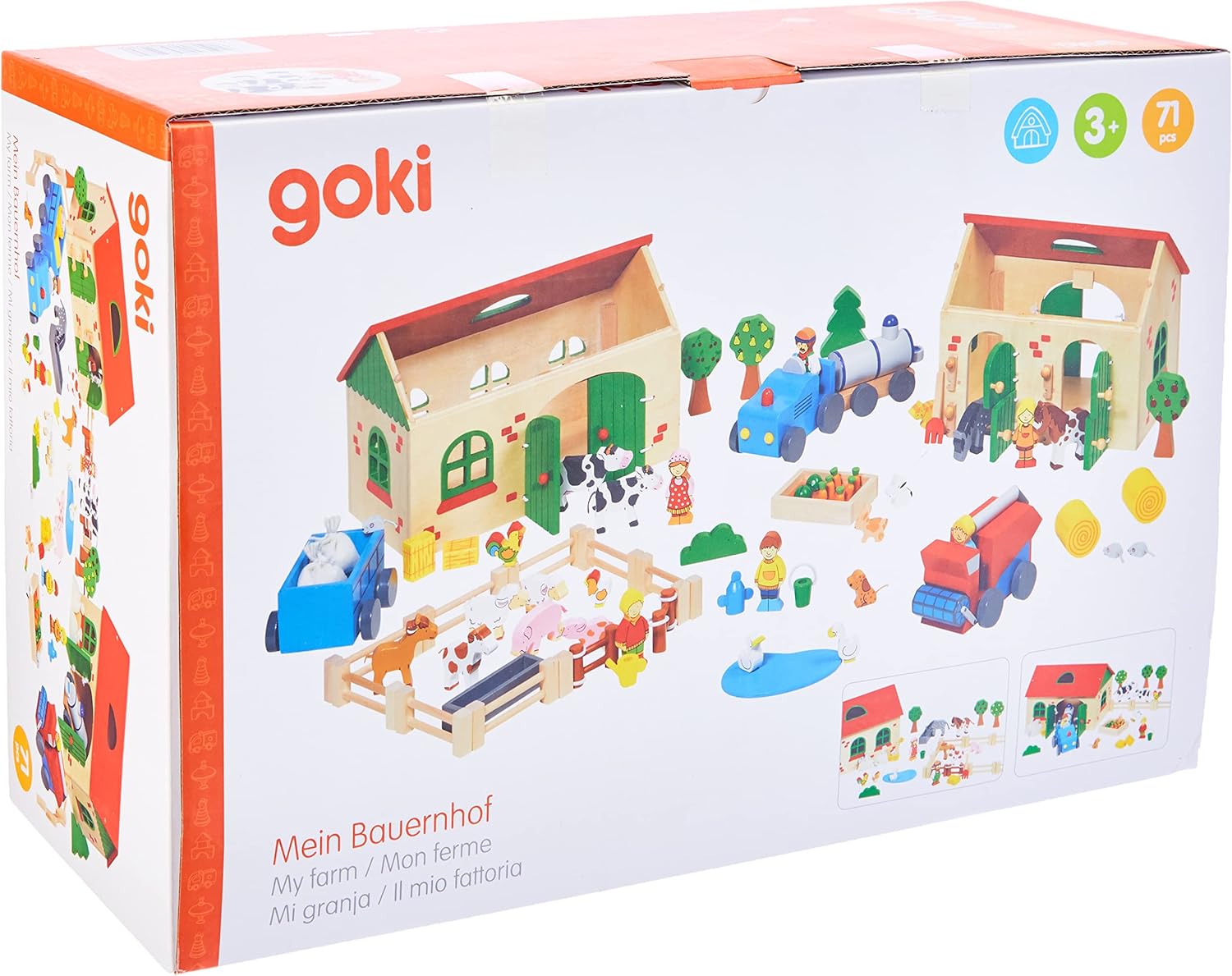 Goki 58598 - Set da Gioco: La mia Fattoria - immagine 1