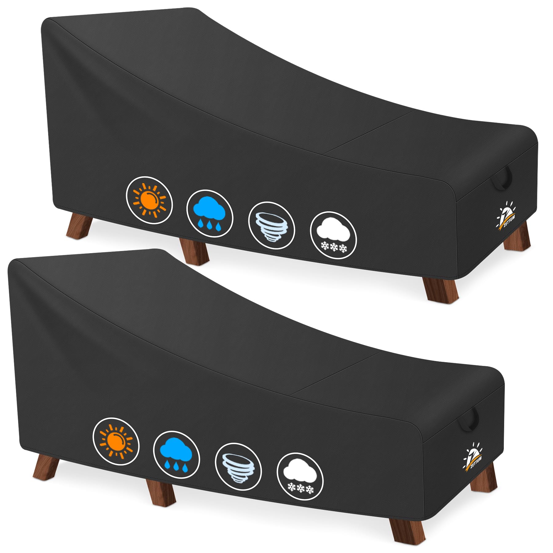 Zettum Copertura Sedia Salotto Esterno 180x81x81 cm