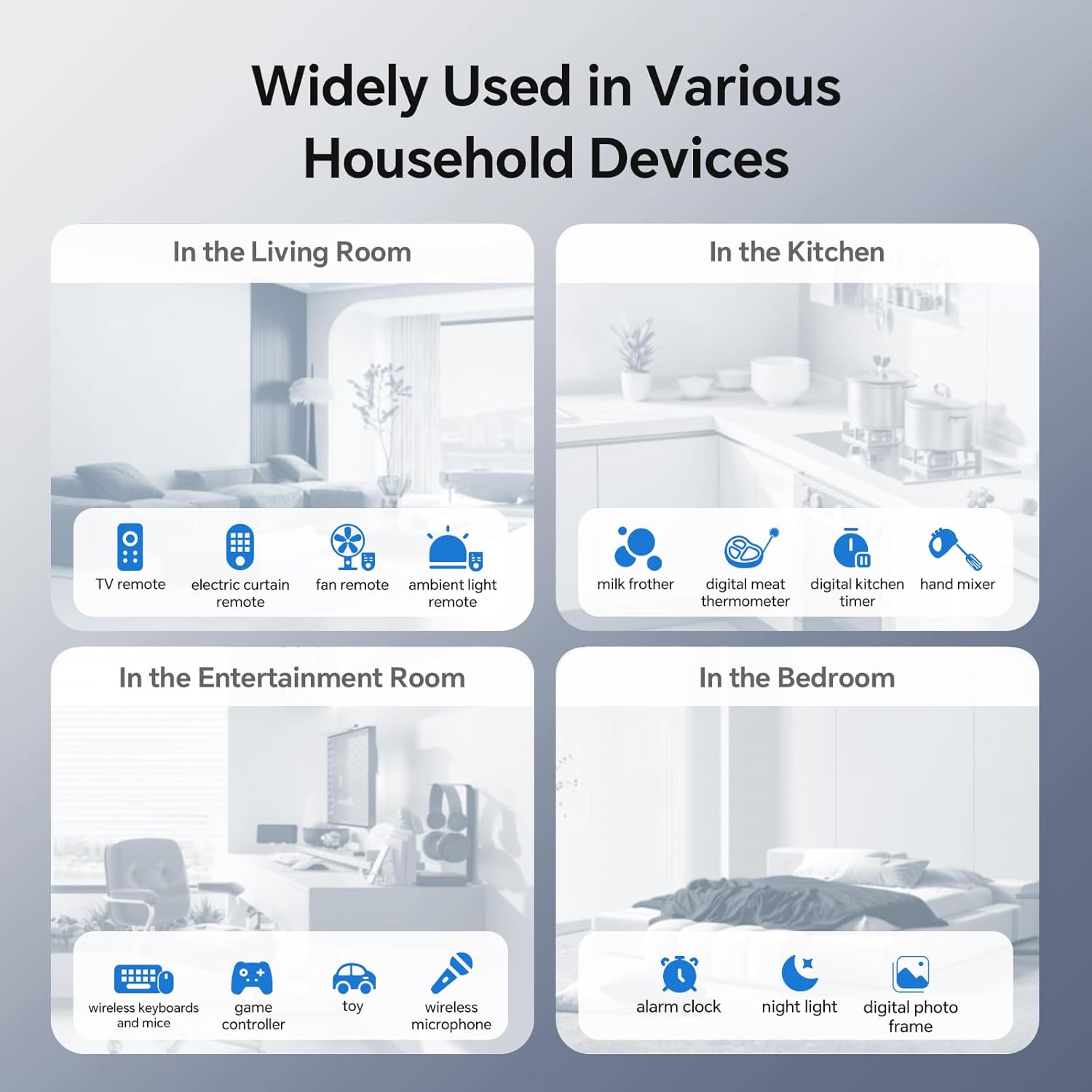 Photoolex Batterie Ricaricabili AA e AAA al Litio 1.5V - immagine 6