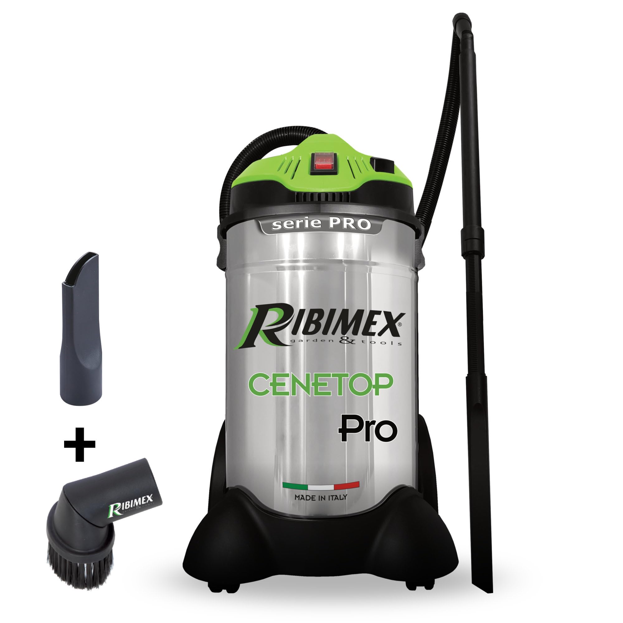 Ribimex Aspiracenere Elettrico Cenetop PRO 1200W 30L
