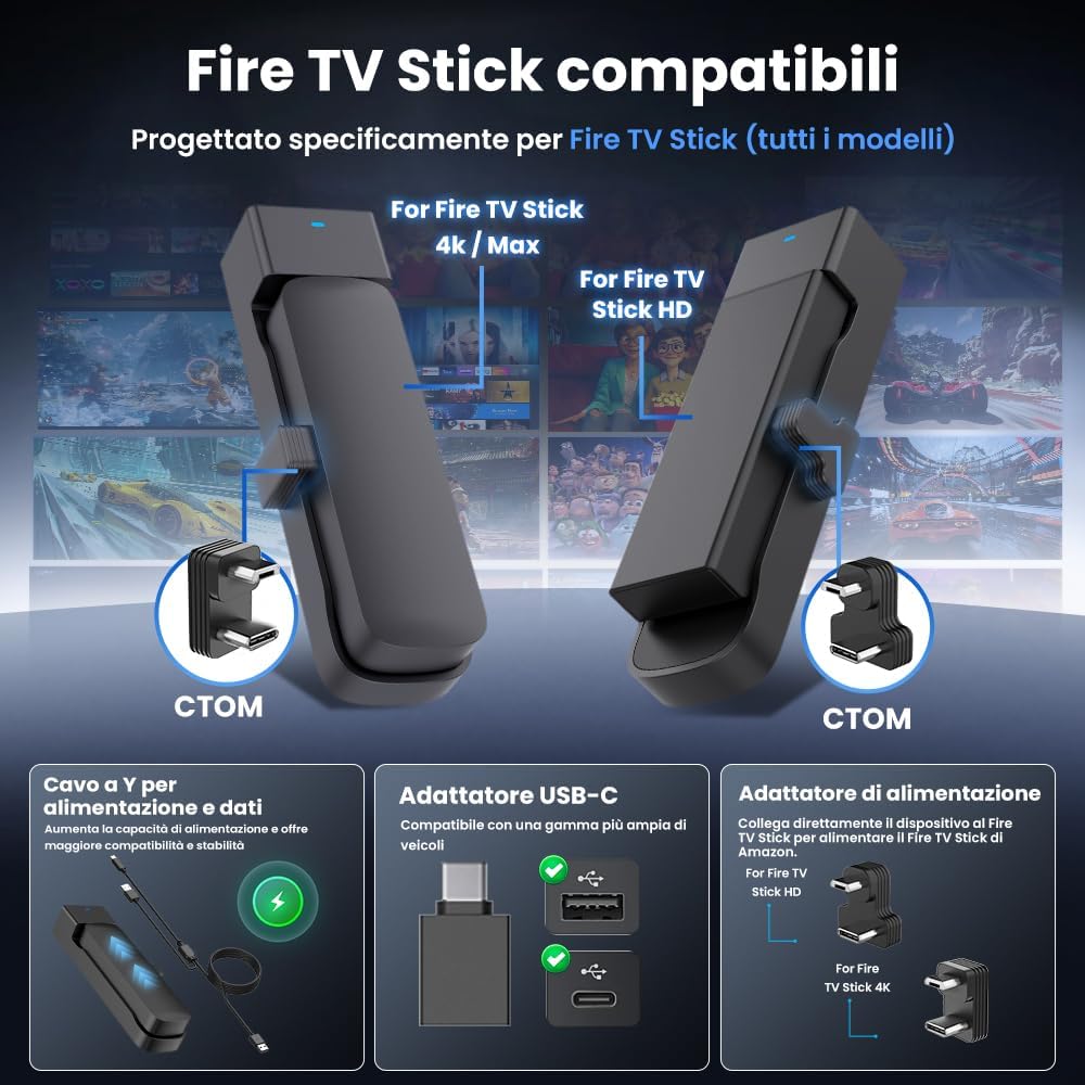 Carlinkit FireDrive Link - Adattatore HDMI CarPlay - immagine 9