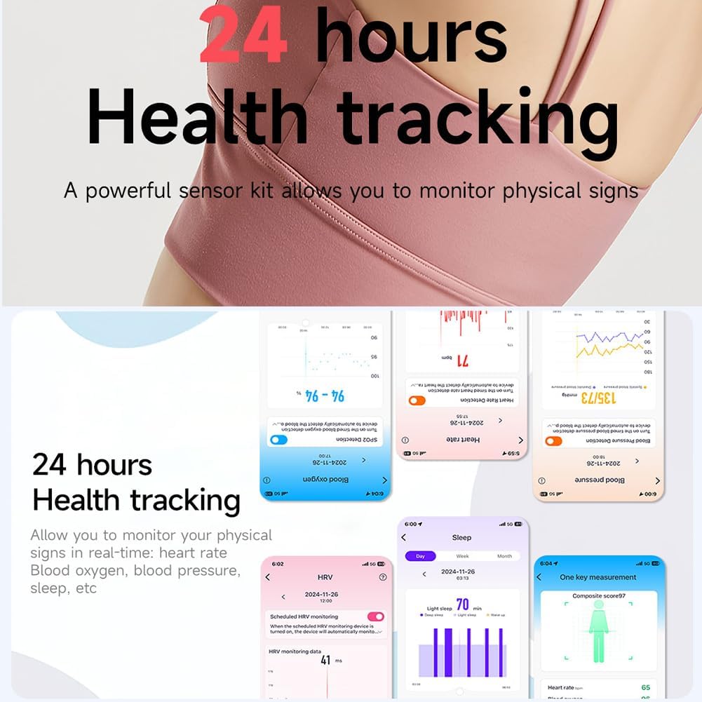 Elprico Banda Fitness Tracker Senza Schermo, Black - immagine 3