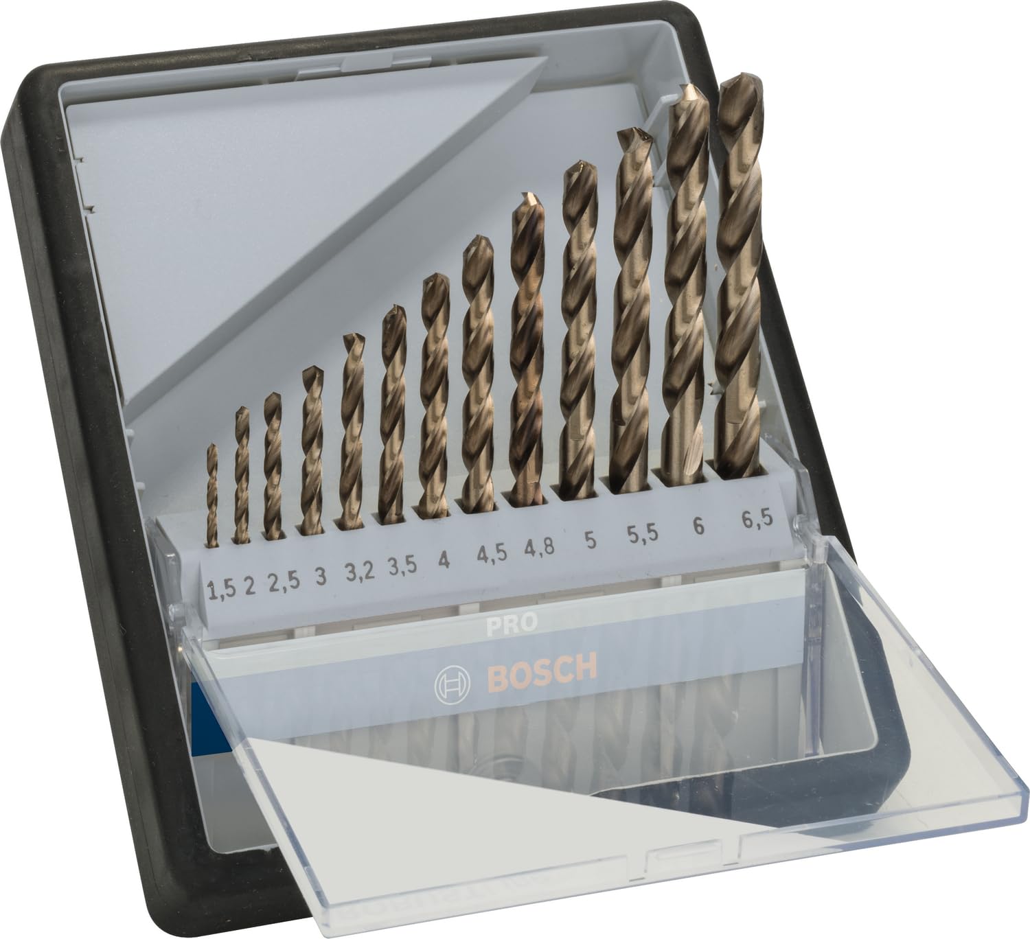 Bosch Set di Punte per il Metallo, Nero, 13 tlg. Set
