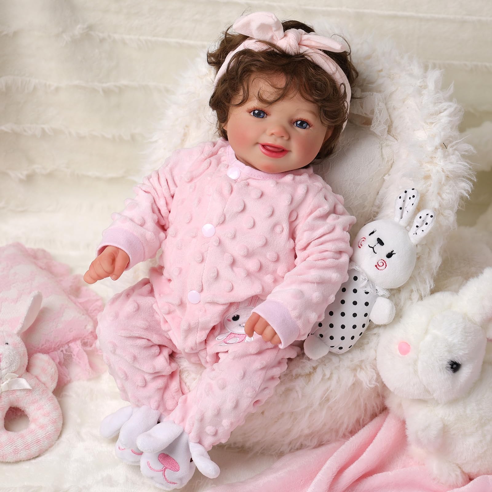 BABESIDE Rinato Bambole Sunny 17 Pollici