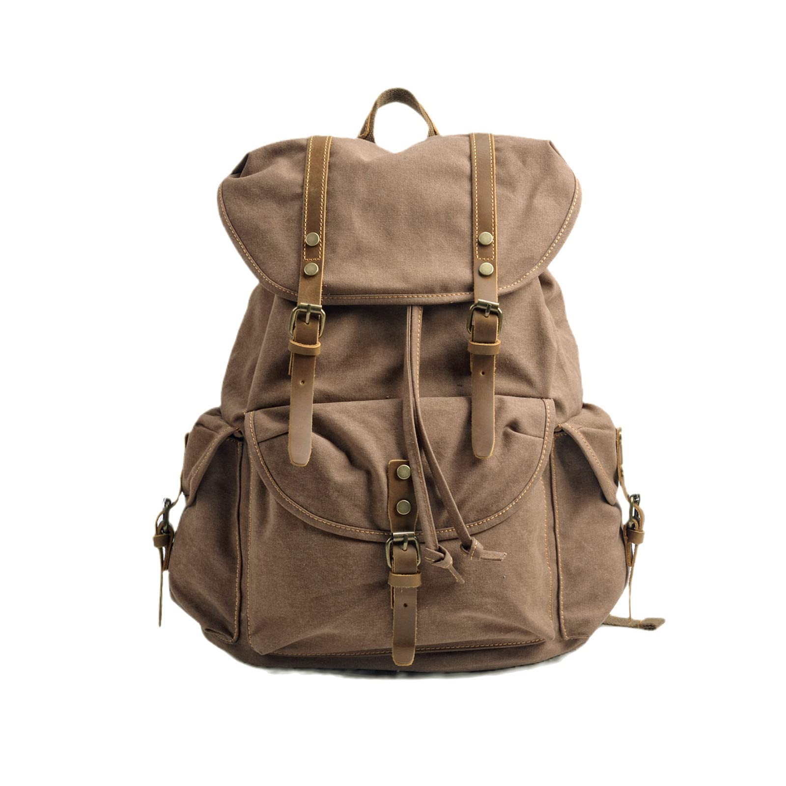 FANDARE Zaino da Escursionismo in Tela con Coulisse