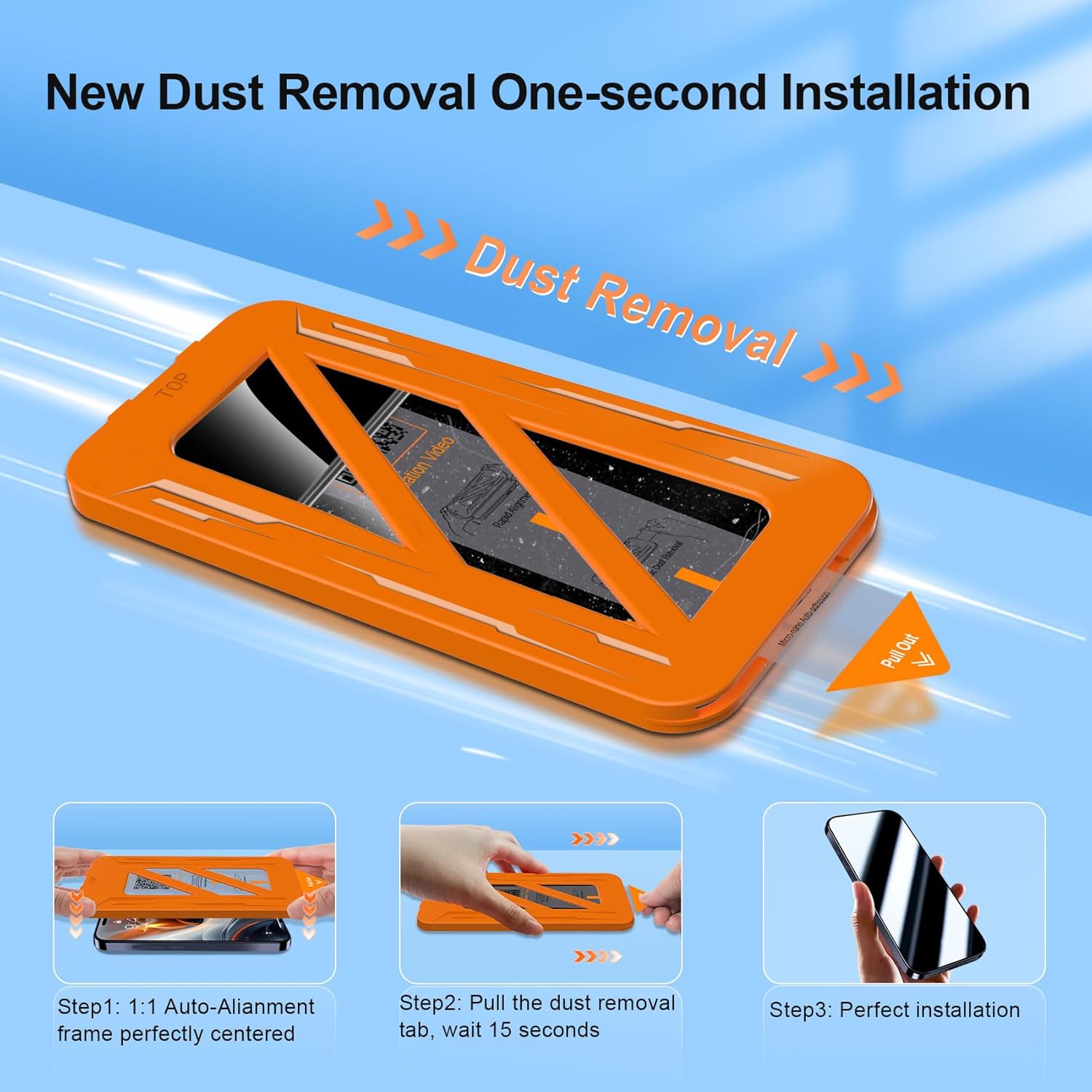 Qhohq 3 Pezzi Vetro Temperato per iPhone 17 Pro - immagine 2