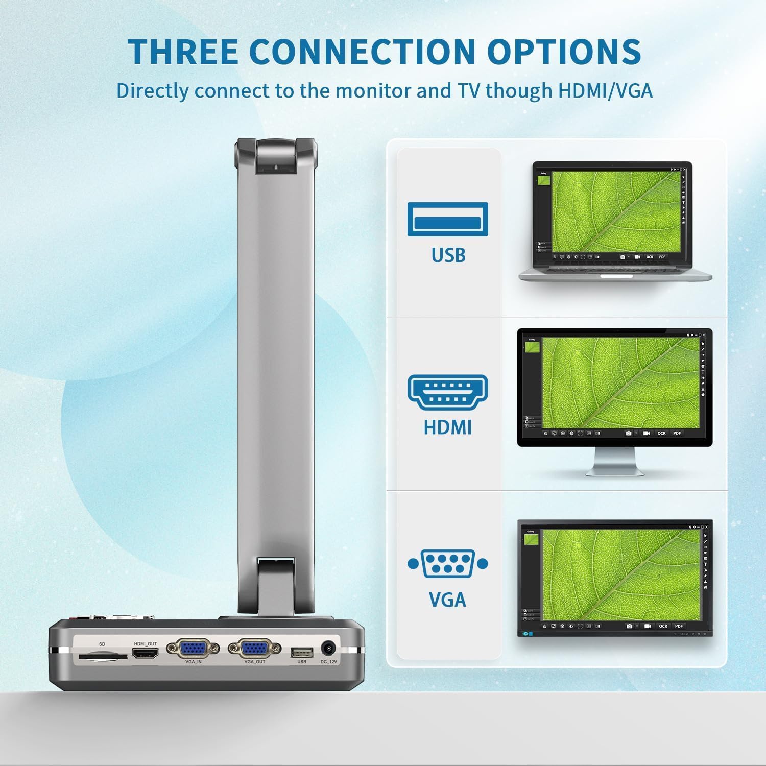 Joyusing Telecamera Documenti 4K Ultra HD 13MP - immagine 3