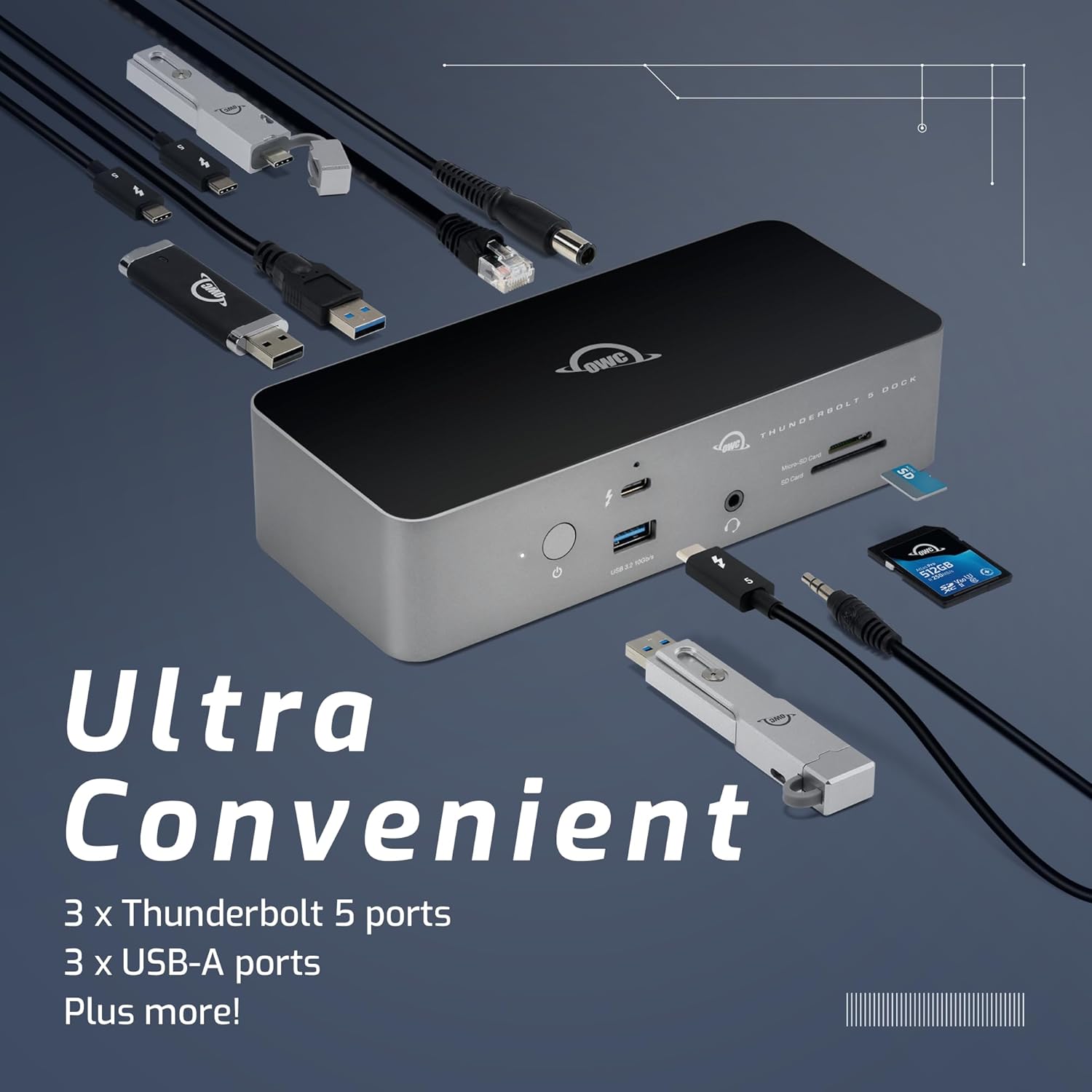 Owc Docking Station Thunderbolt 5 a 11 Porte - immagine 6