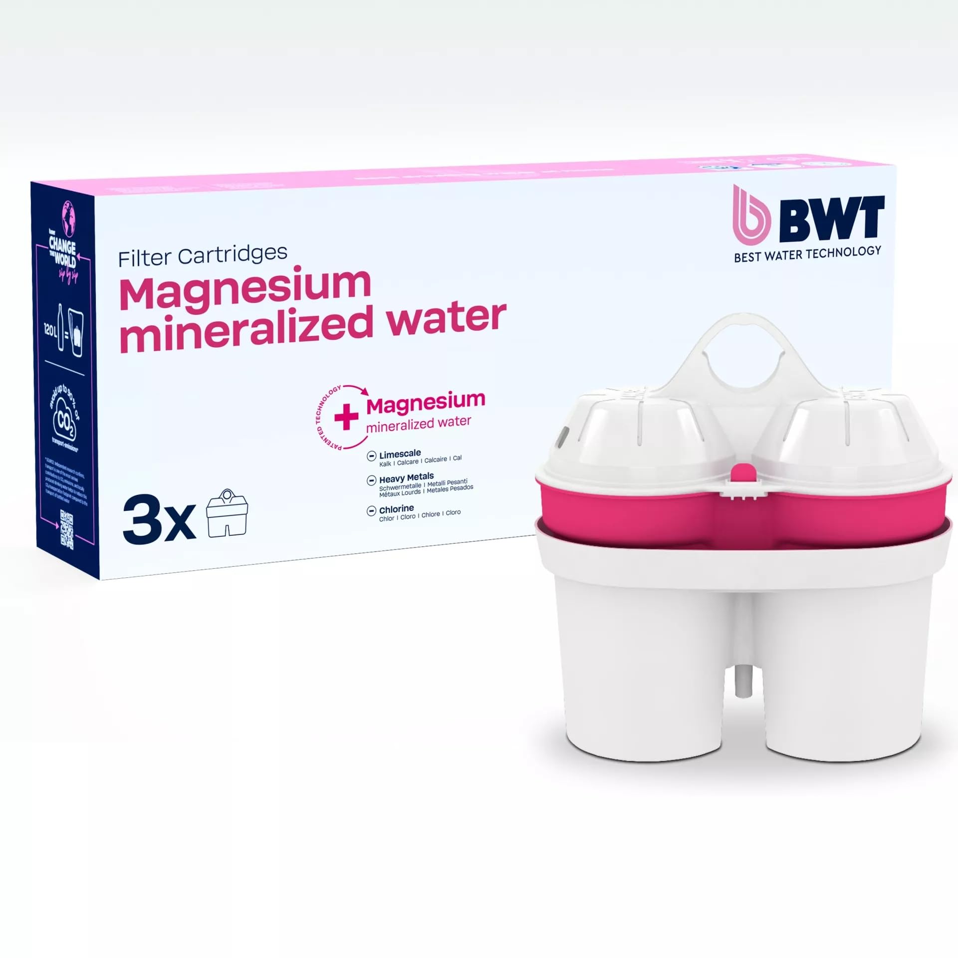 Bwt Magnesium Mineralizer Filtro per Caraffe (3 pezzi)