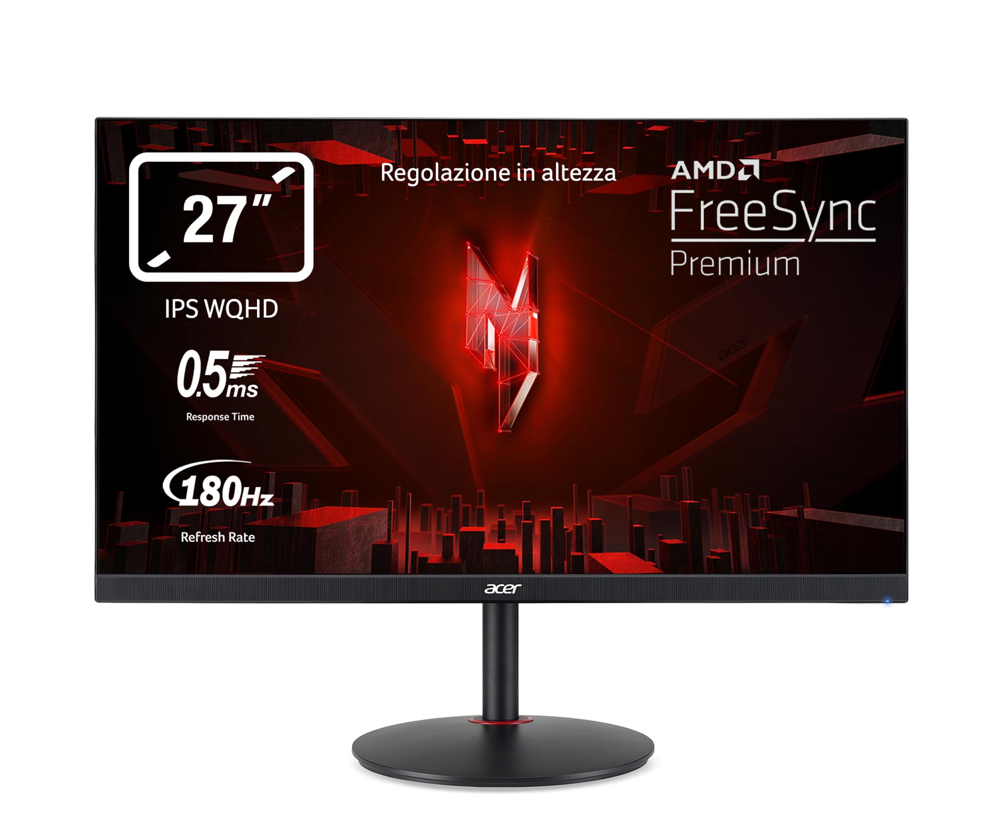 Acer Nitro XV271UM3bmiiprfx - Monitor Gaming 27" WQHD