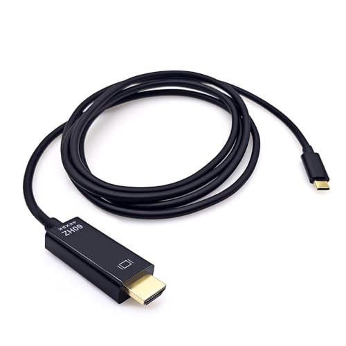 Jzk Cavo Adattatore USB Tipo C a HDMI 4K 60 Hz 1.8M