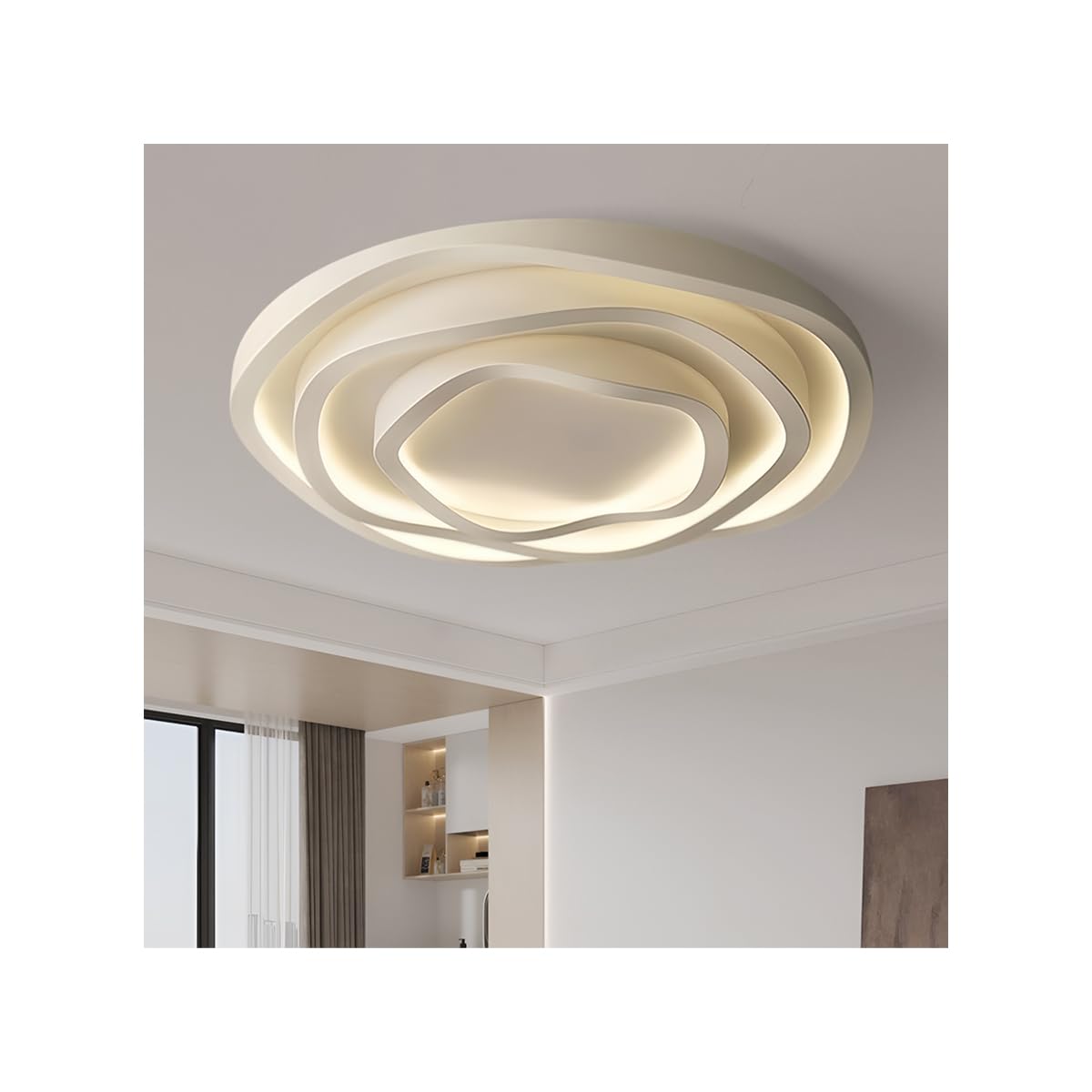 Plafoniere Moderne Minimaliste Dimmerabili con Telecomando