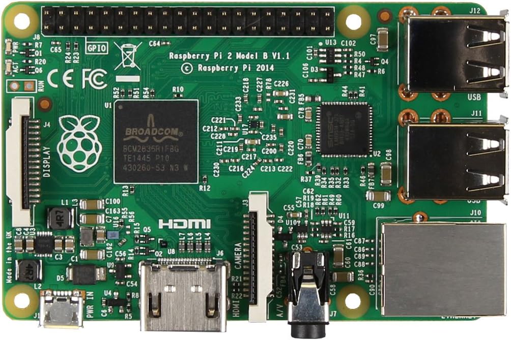 Raspberry Pi 2 Modello B Quad Core CPU 900 MHz, 1 GB RAM - immagine 2