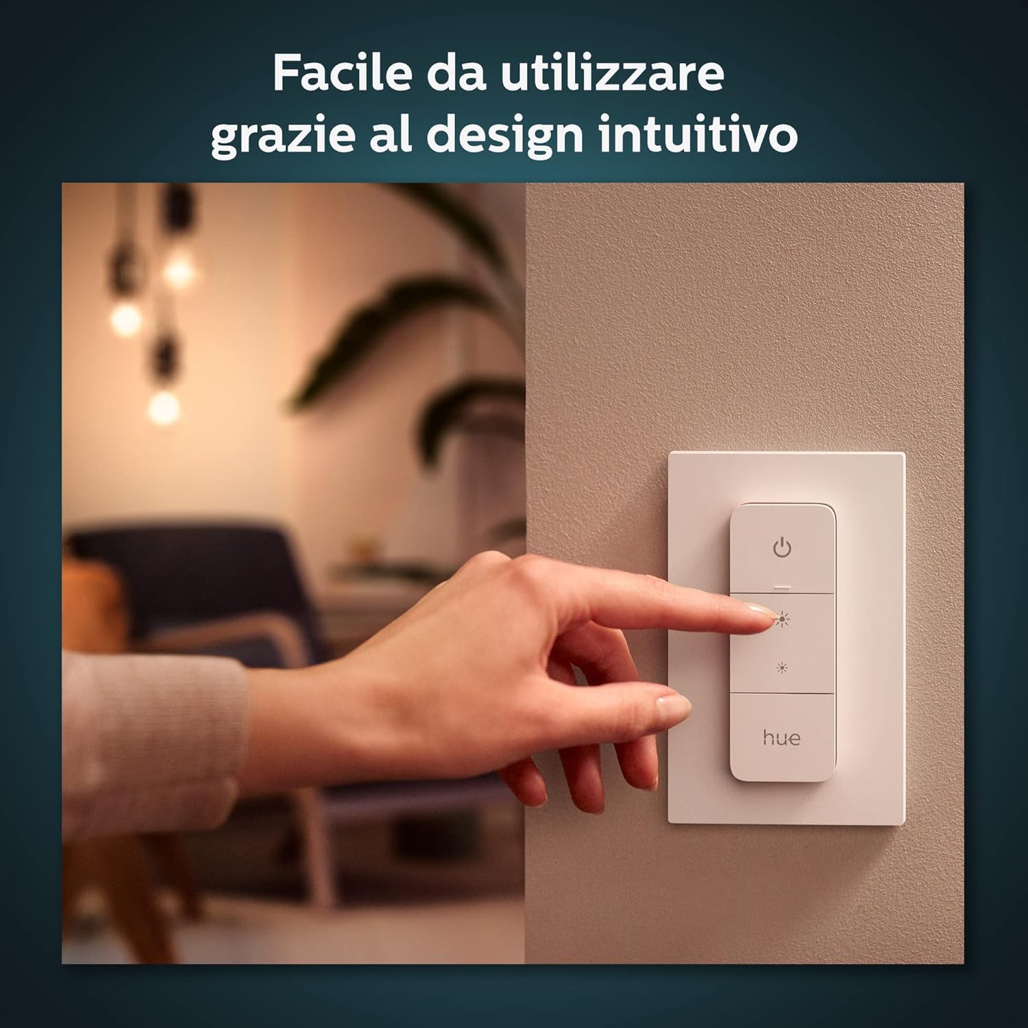 Philips Hue Telecomando Dimmer Switch, Bianco - immagine 3