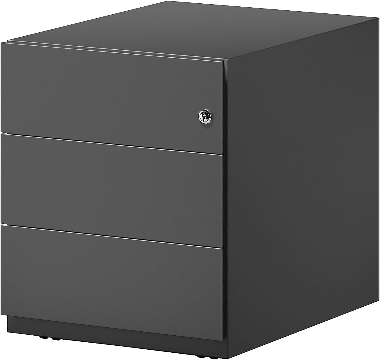 Bisley Cassetti universali in Metallo 633 Nero, 56,5 x 42 x 49,5 cm