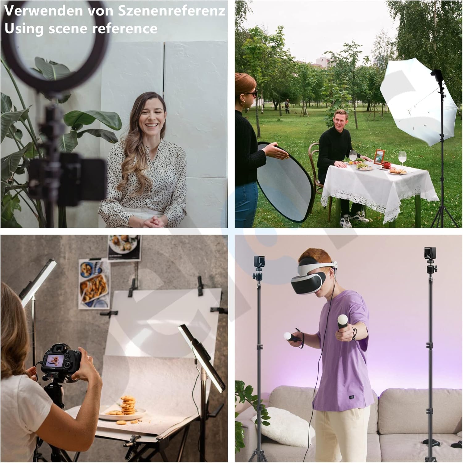 Selens Treppiedi per Luce 200cm, Kit 2 Pezzi - immagine 7