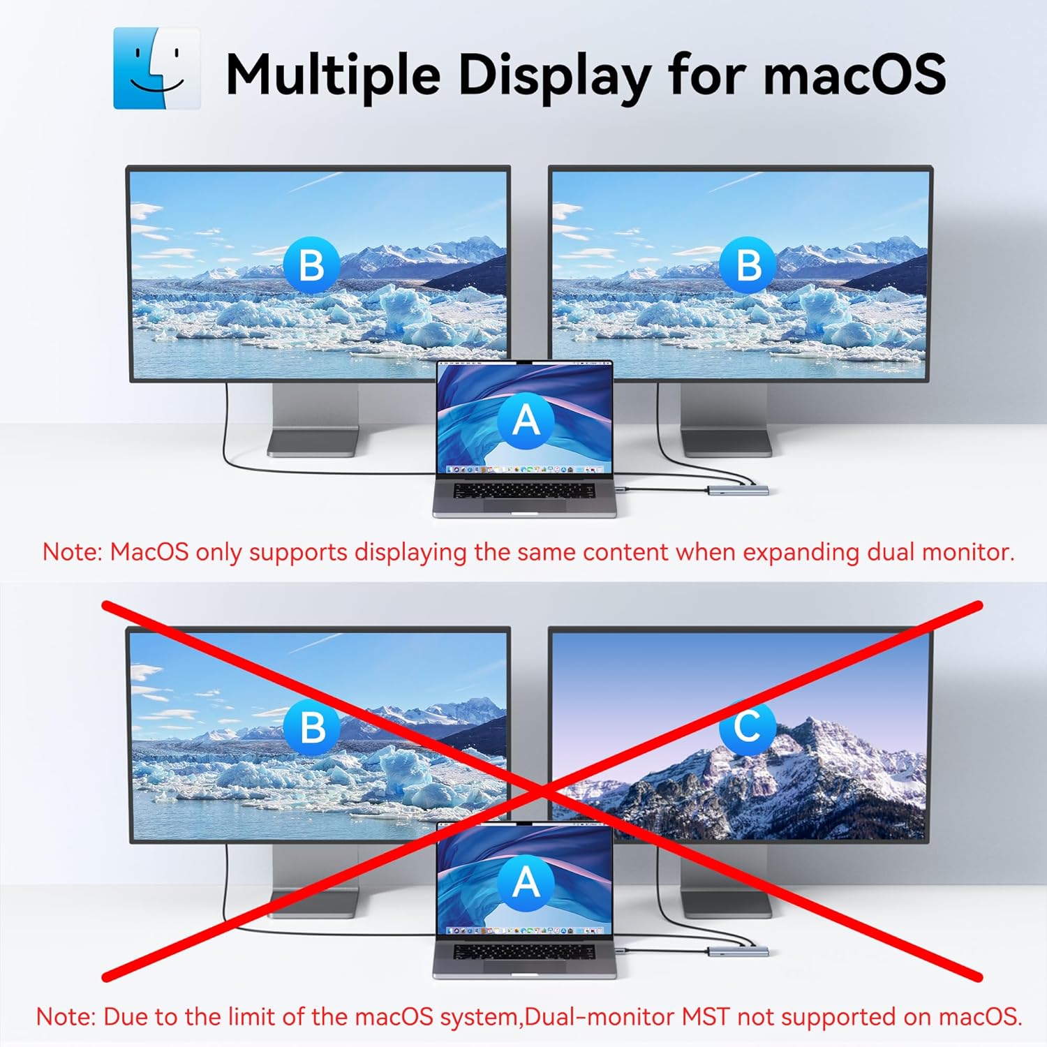 Mokin USB C Hub Multiport 5 in 1 - immagine 4