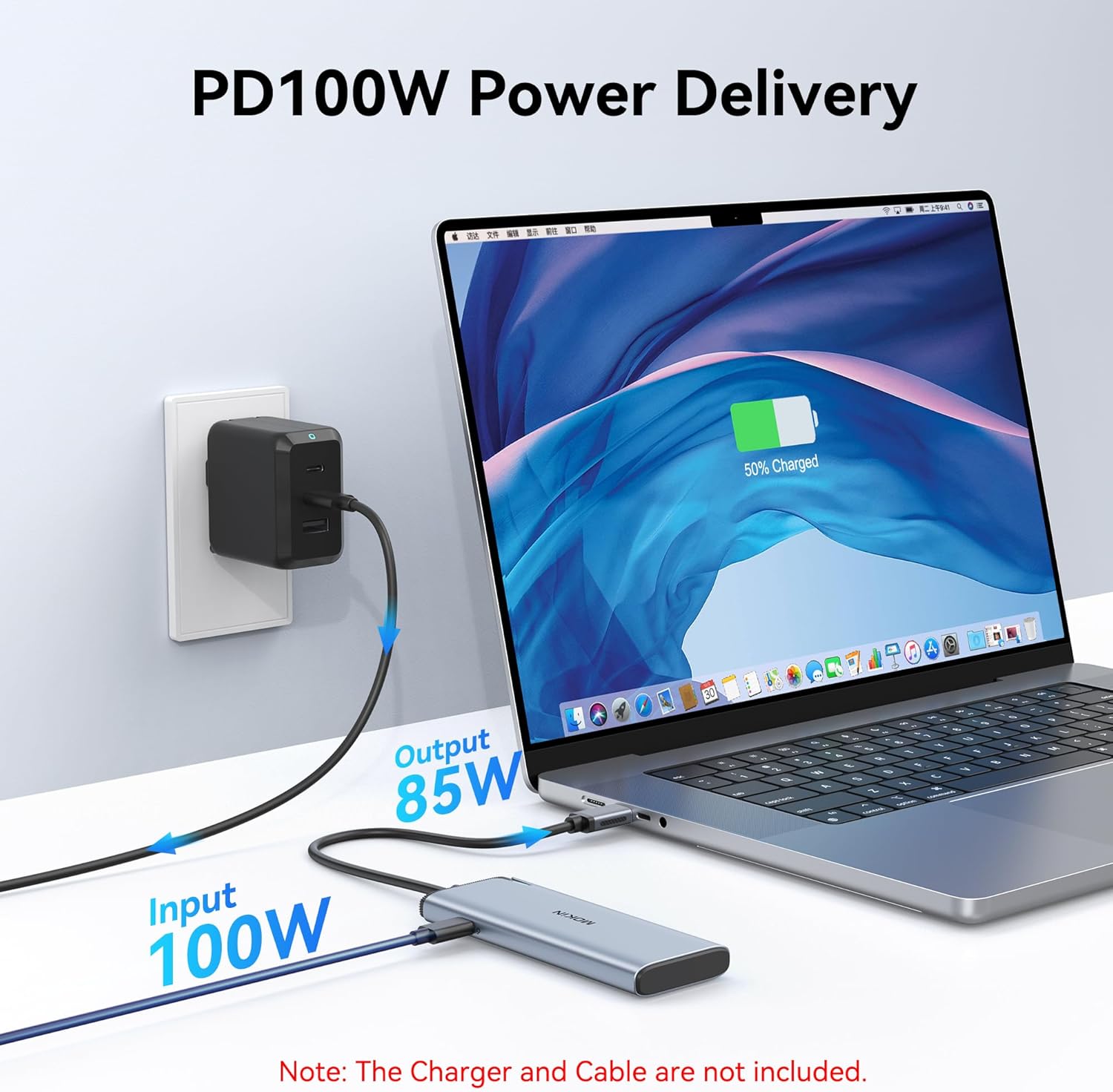 Mokin USB C Hub Multiport 5 in 1 - immagine 5