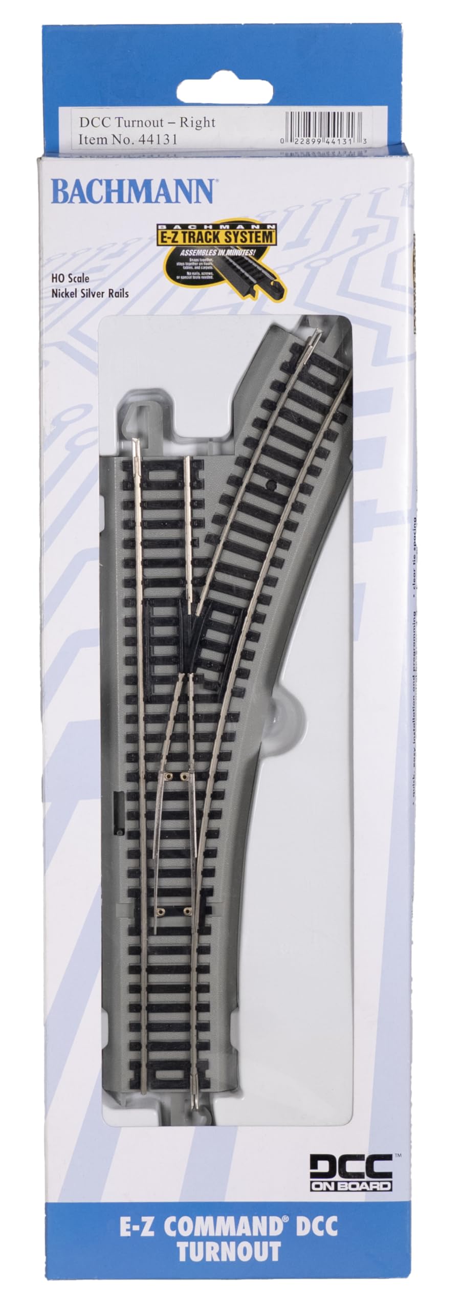 Bachmann Trains E-Z Command Digital Command Control Turnout - Right | Velz