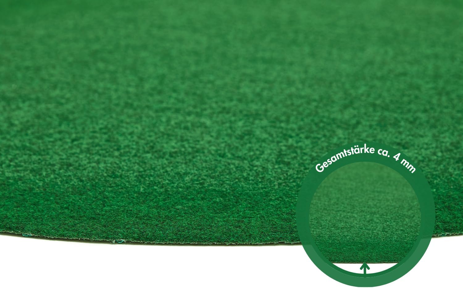 andiamo Campo di erba artificiale, polipropilene (PP), verde, 300 cm, rotondo - immagine 3