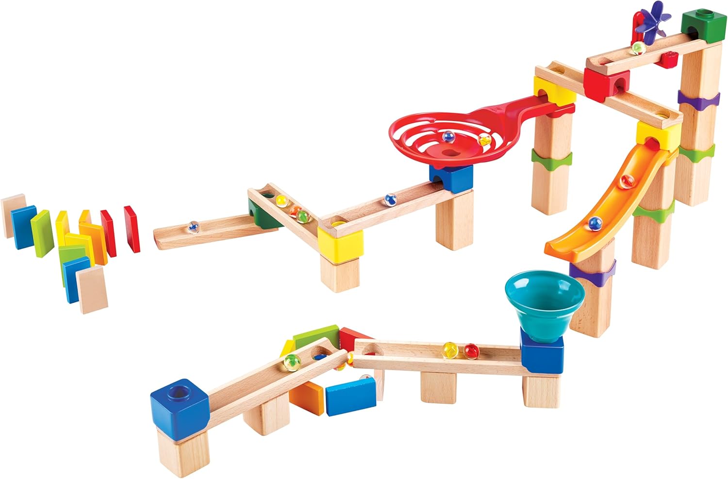 Hape Pista per Biglie Base – Set da 50 Pezzi - immagine 2