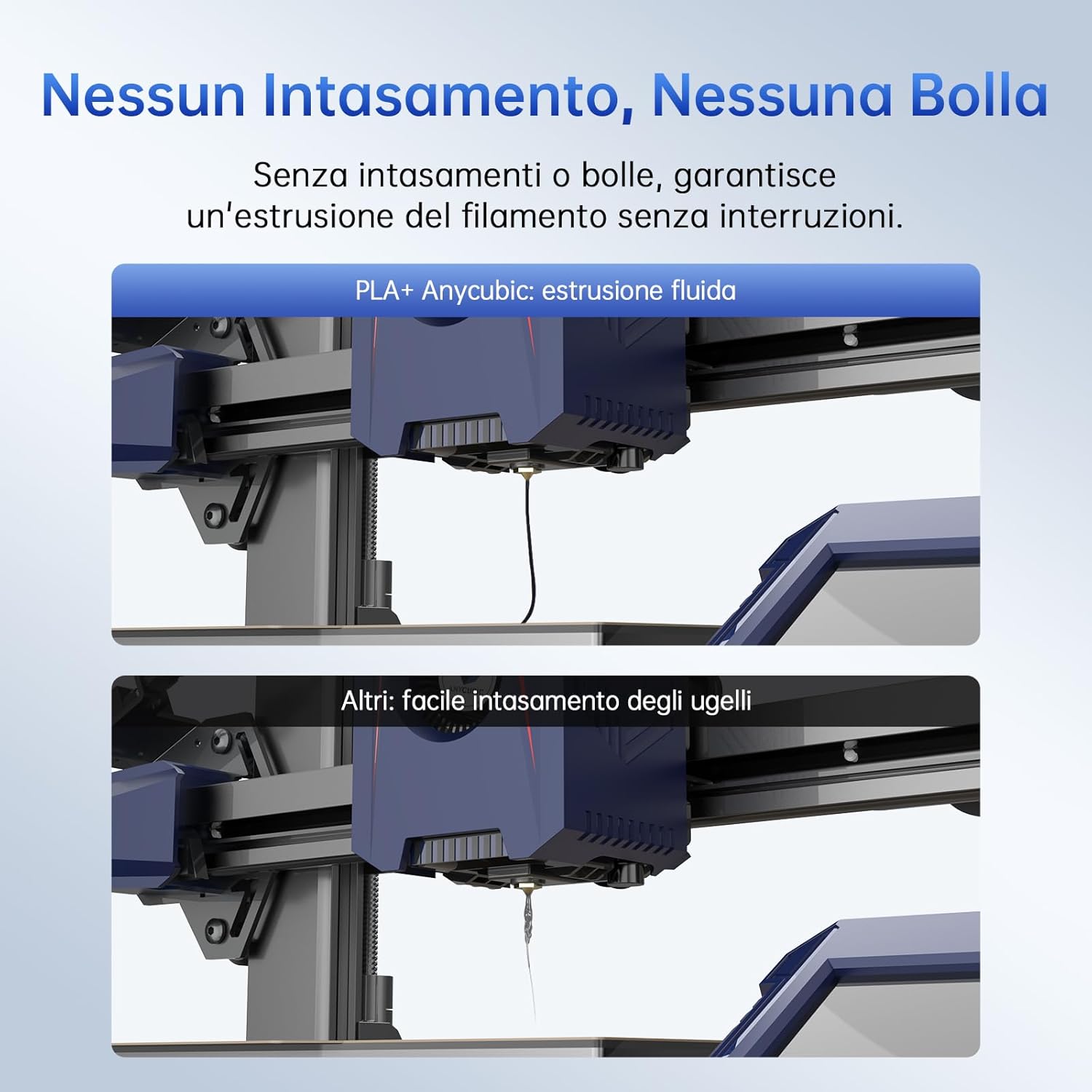 Anycubic PLA+ Filamento 1.75mm Grigio 6KG - immagine 5