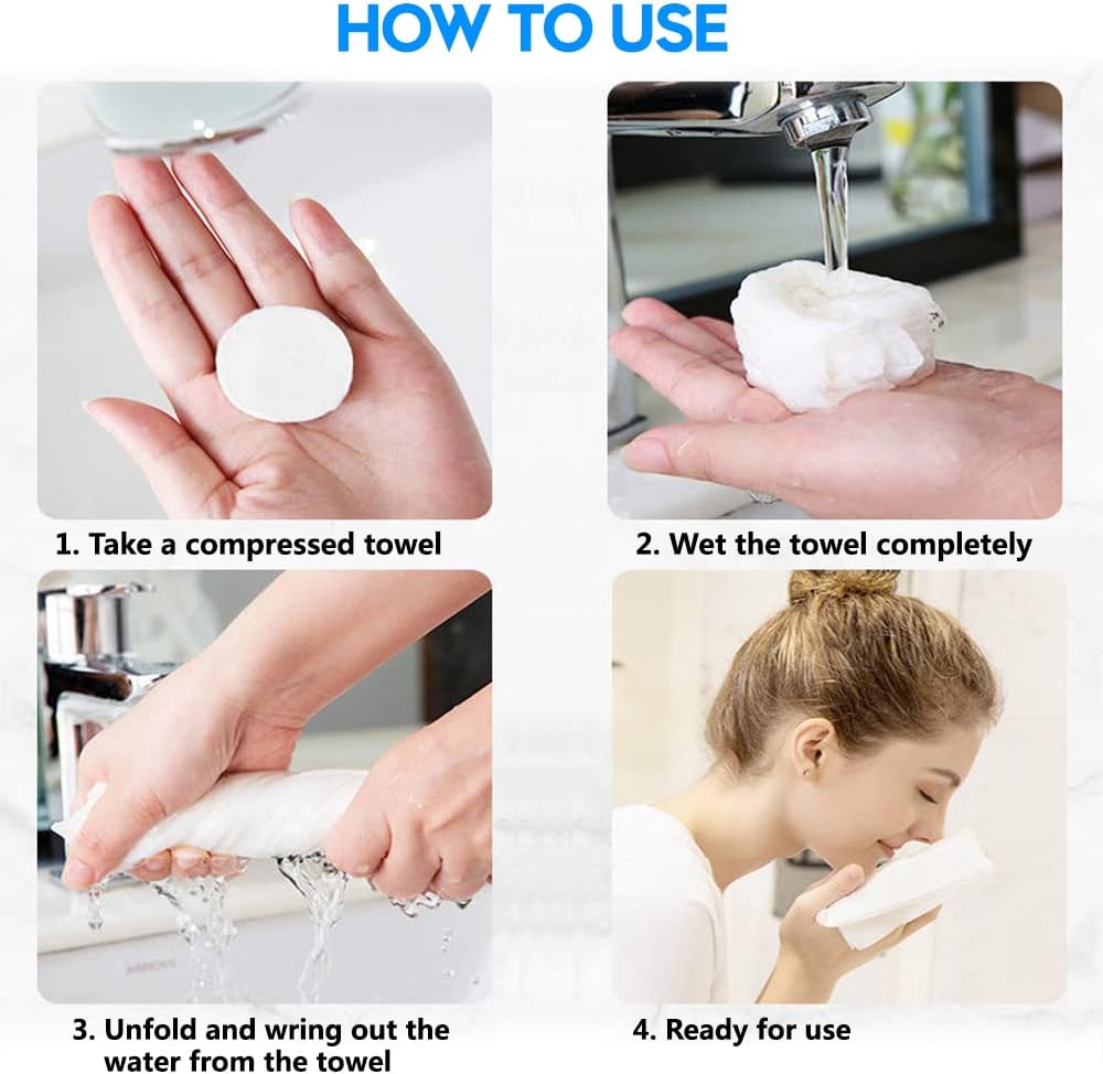 120 Asciugamani Compresse Monouso Mini - immagine 5