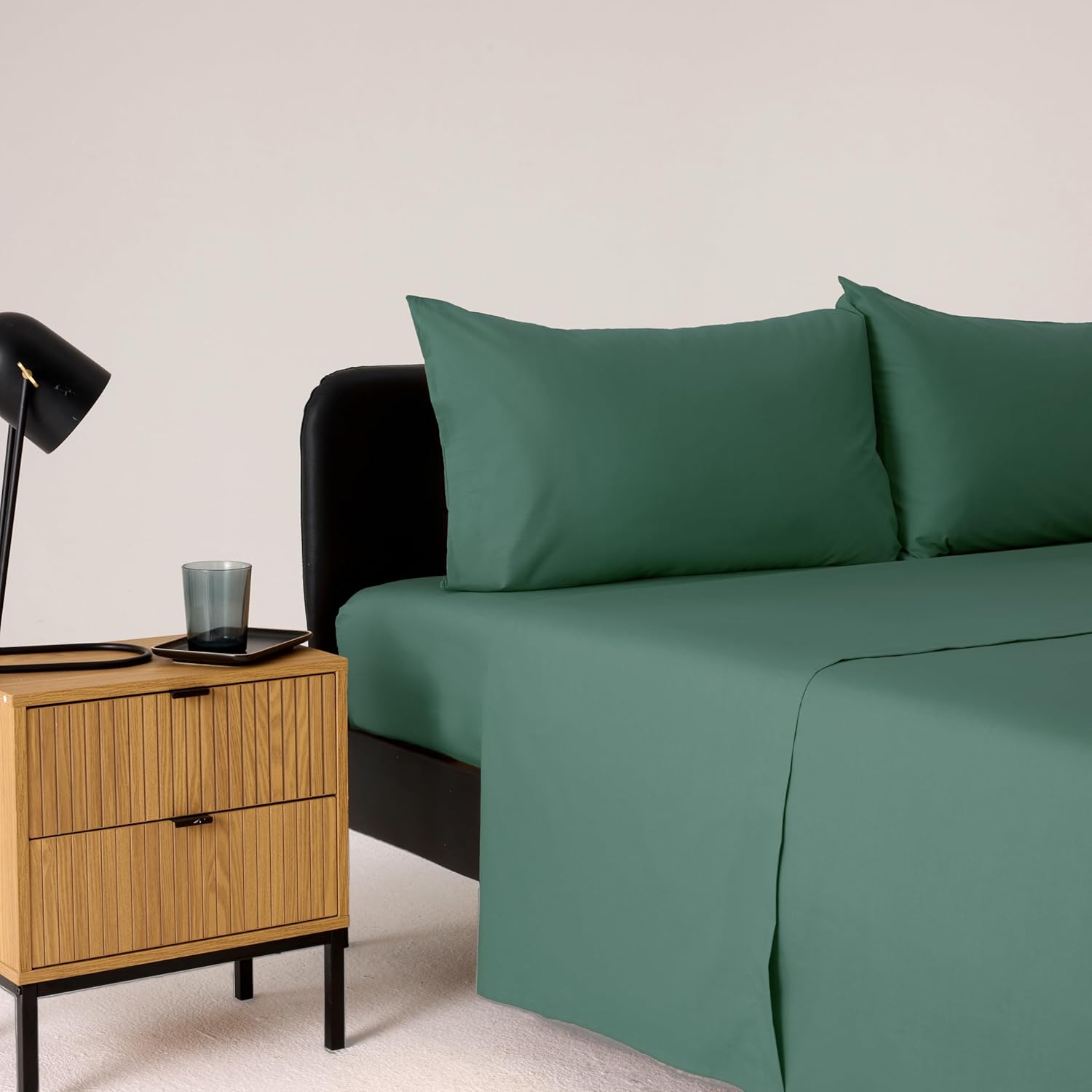 Bassetti Completo Letto Matrimoniale Salvia 100% Cotone - immagine 1