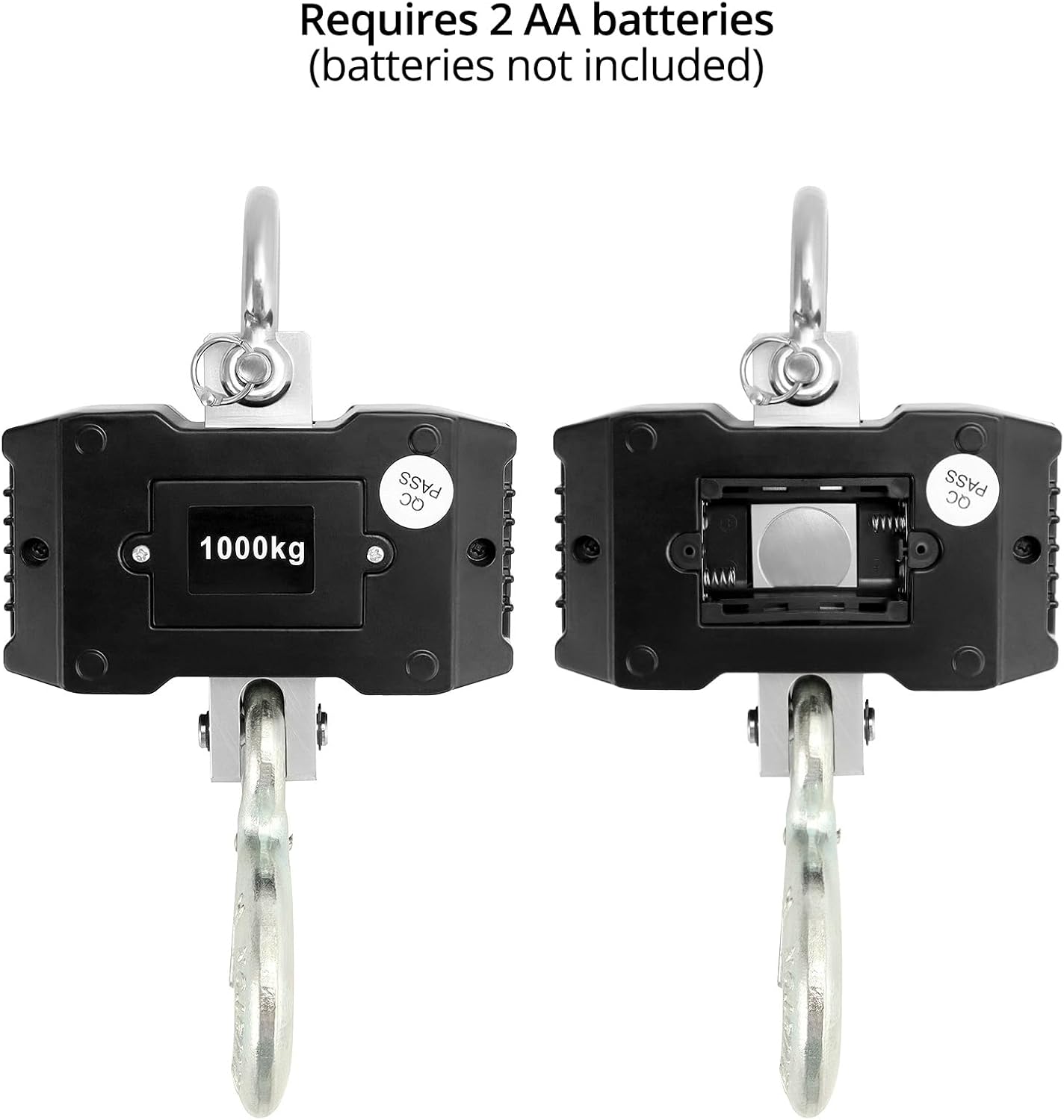 Qwork® Bilancia Sospesa Digitale 1000kg - immagine 5