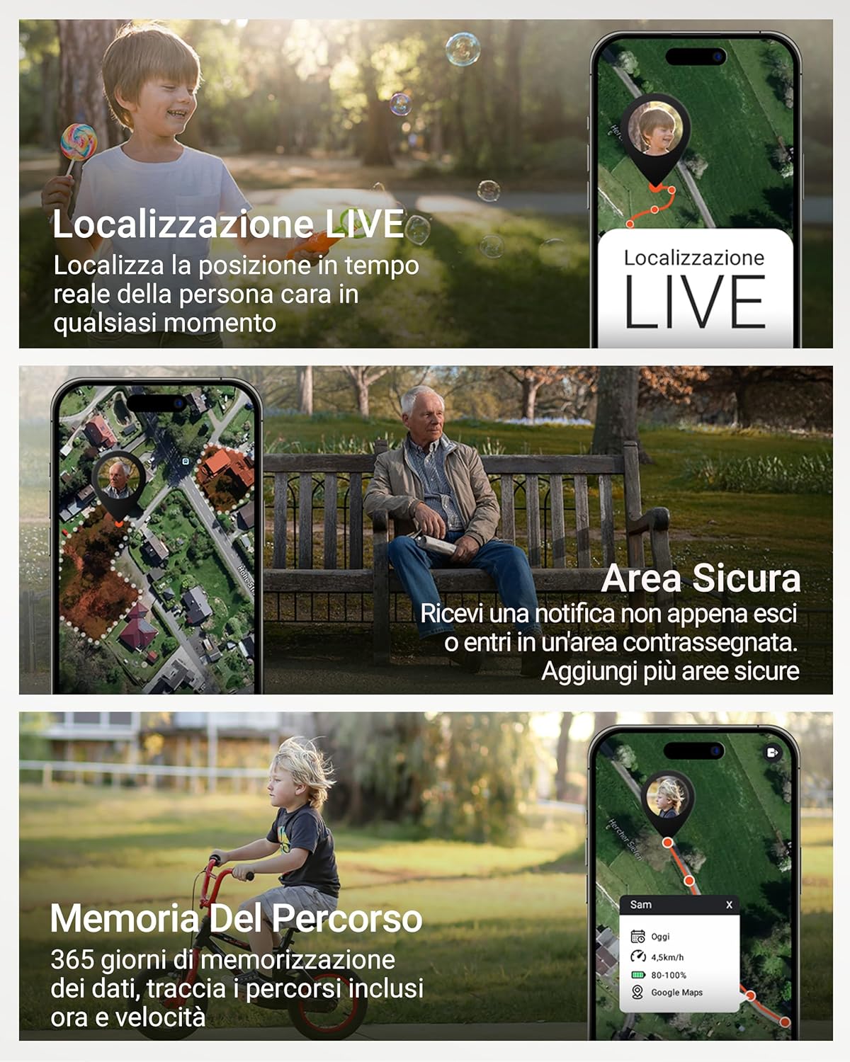 PAJ Easy Finder 4G - Localizzatore GPS con SOS - immagine 2