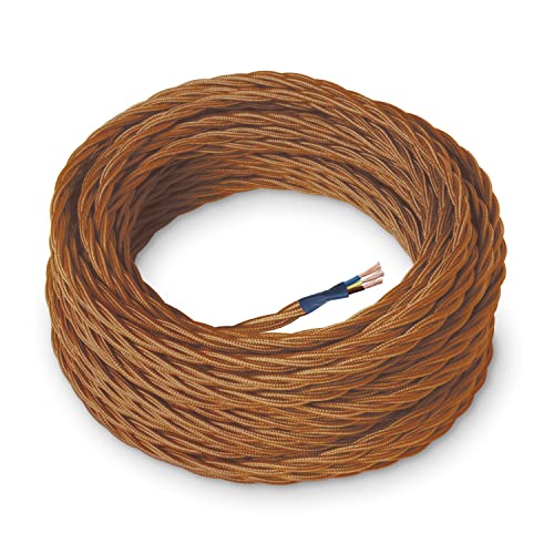 Amarcords - Cavo Elettrico Tessile Seta WHISKY 20m