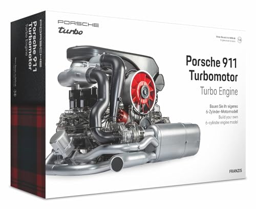 Porsche 911 Turbomotor: Bauen Sie Ihr eigenes 6-Zylinder-Motormodell