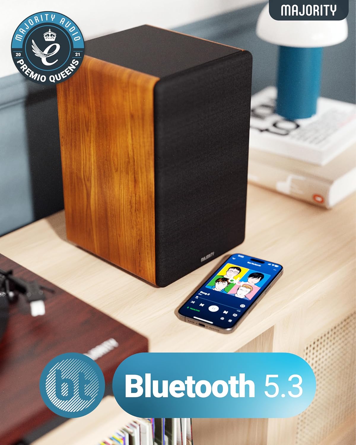 Majority 100W Casse Attive Amplificate Coppia - immagine 4