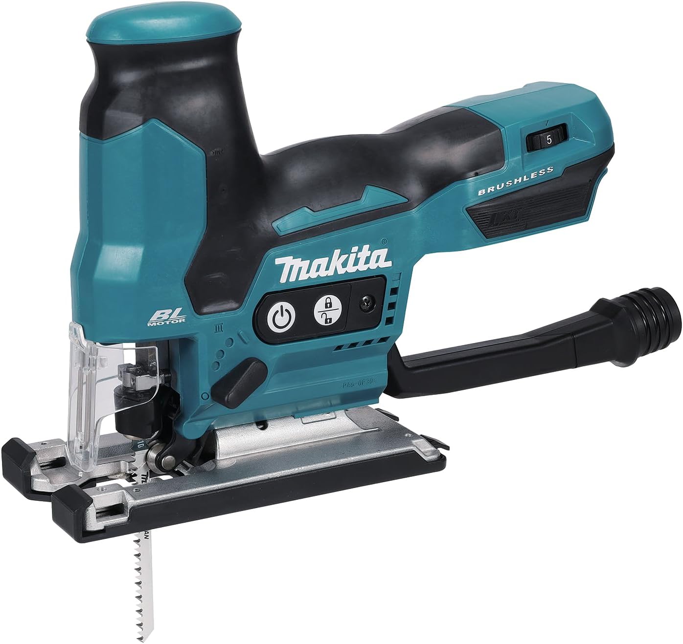 Makita DJV185Z Cordless Pendulum Saw (DJV185Z), Nero/Petrolio