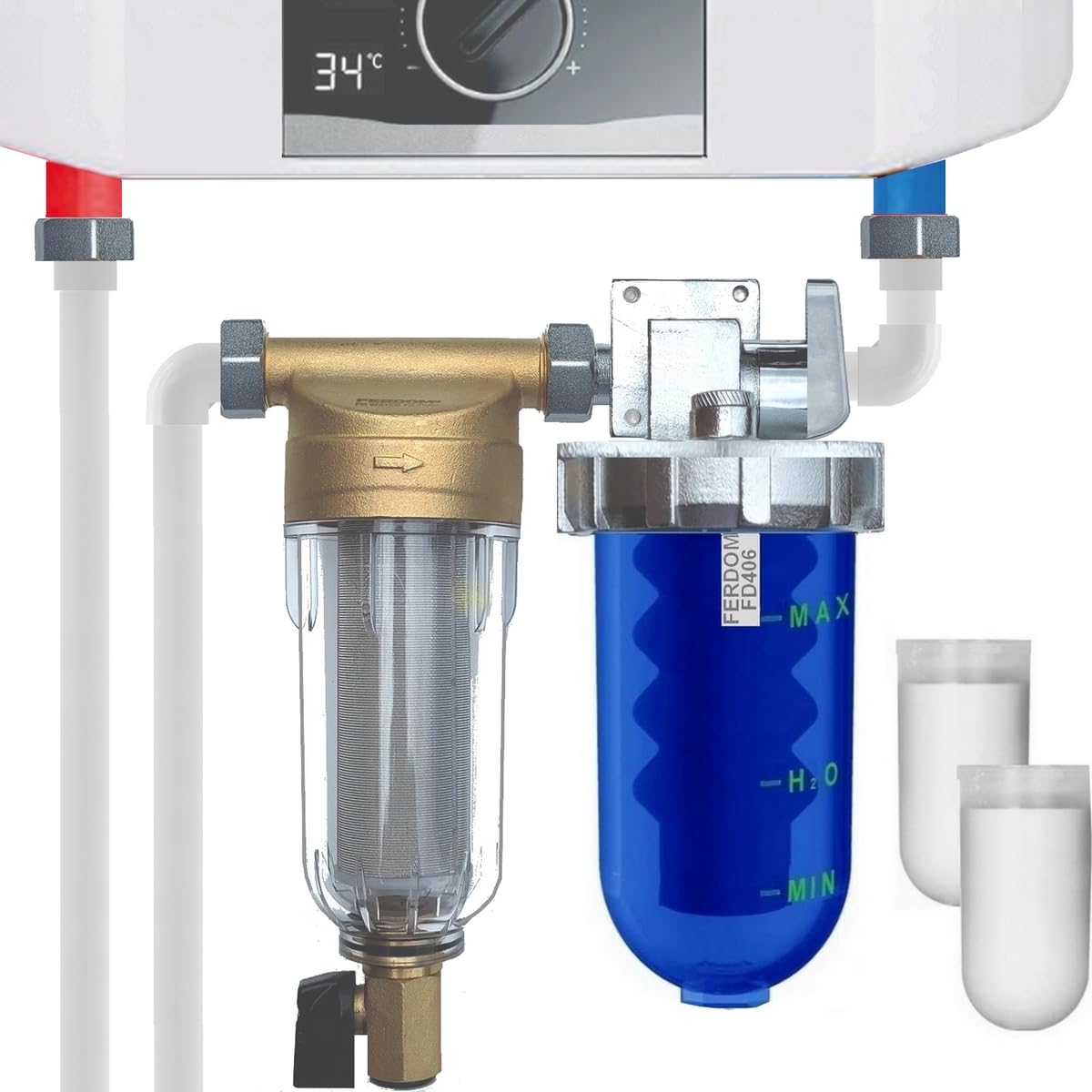 KIT SALVA CALDAIA FD333 Ferdom. 3+ In 1 (SCALDABAGNO)