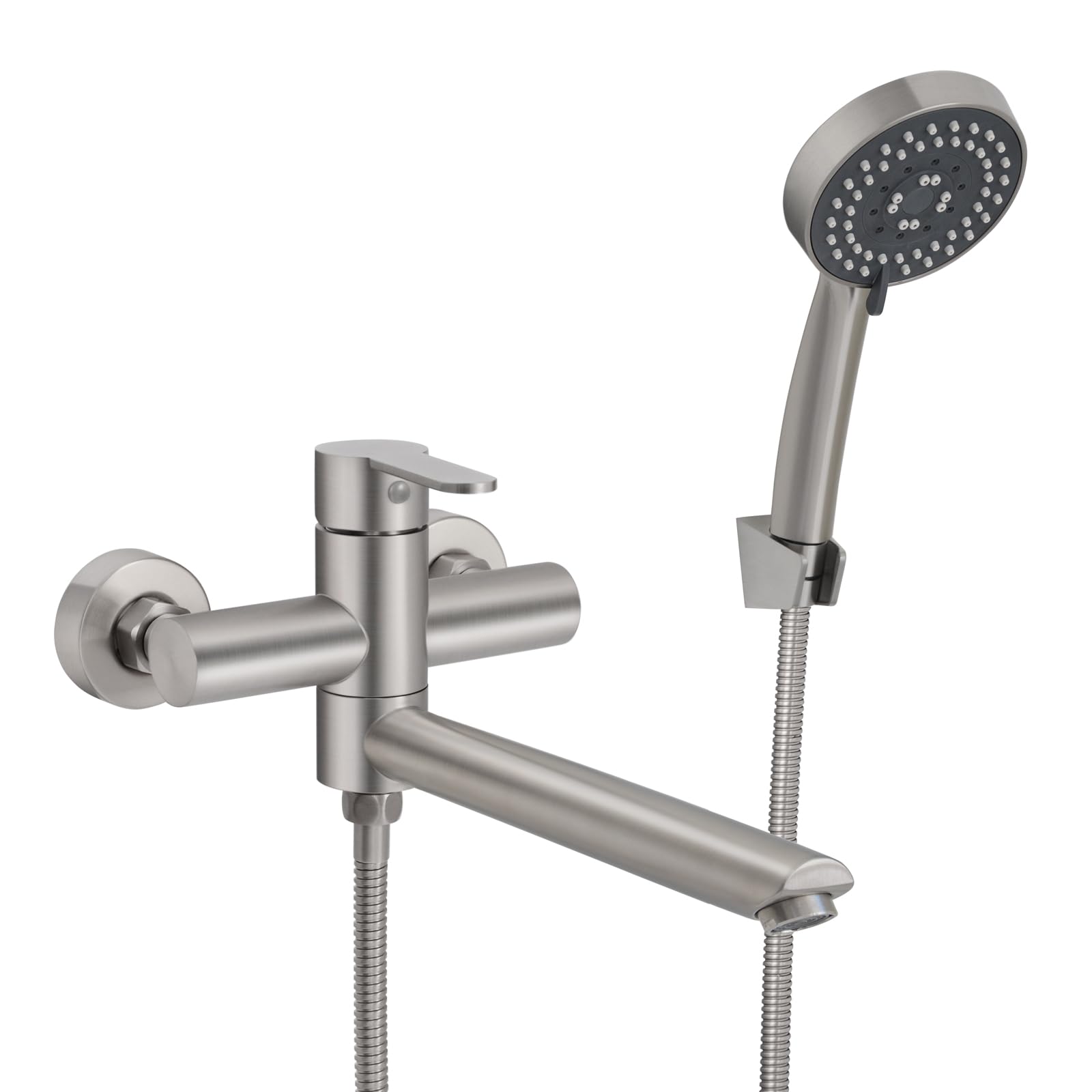 Phasat Rubinetto a Parete per Vasca con Doccetta