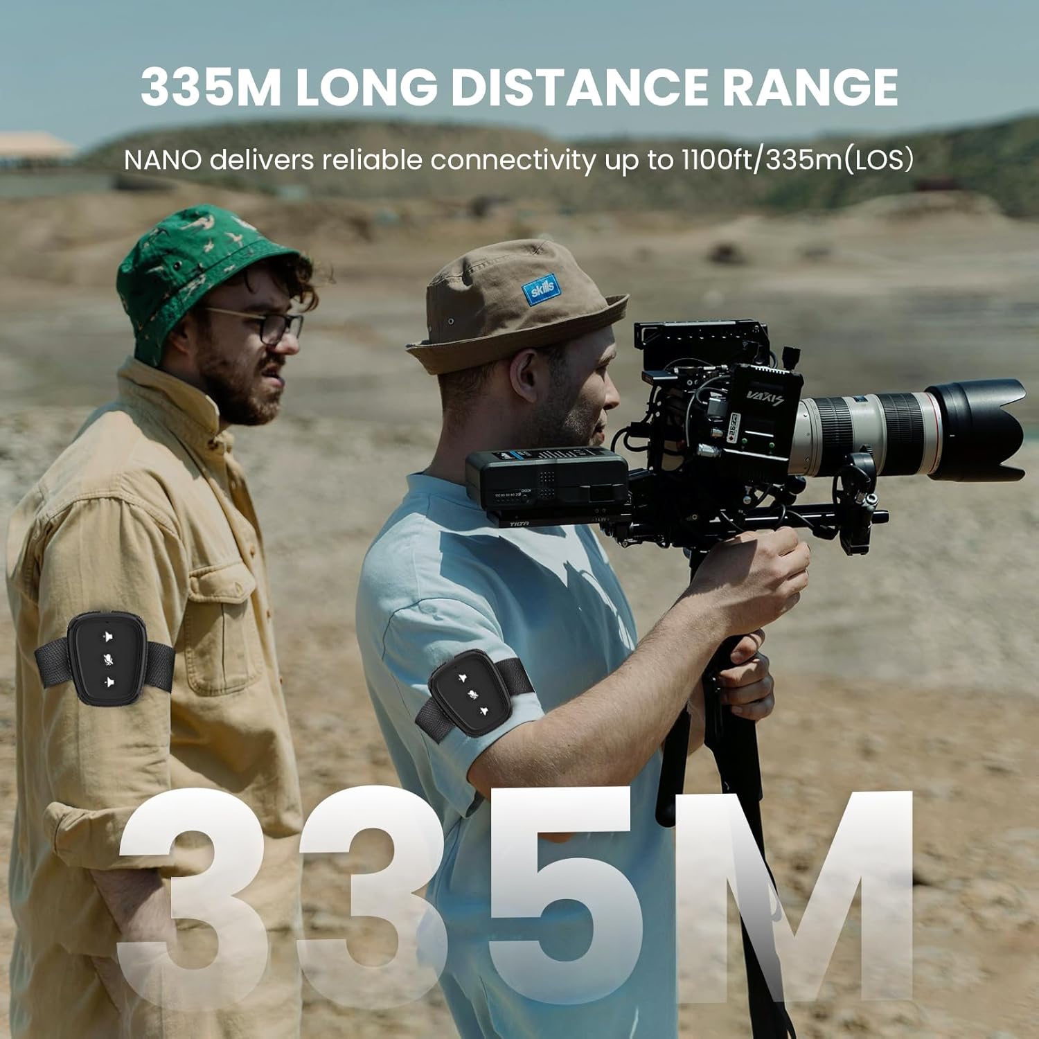 CAME-TV NANO Cuffie Intercom Wireless per Sport (2 pezzi) - immagine 2